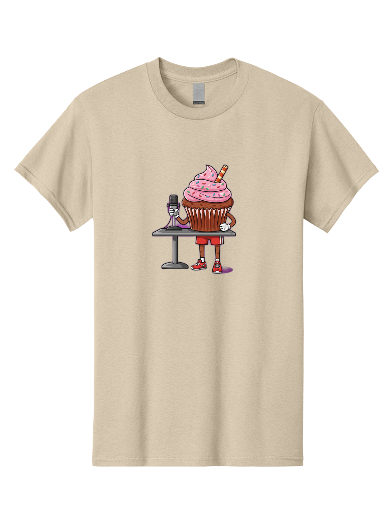 Cupcake-Dj-3 Men'S Graphic Tee, 100% Cotton, Comfortable Casual Summer Wear, Machine Washable, Vintage Camera, Old Camera, Antique Camera, Black Camera, Classic Photography, Photography Equipment, Nostalgic Device, Film Camera, Camera Art Bah853