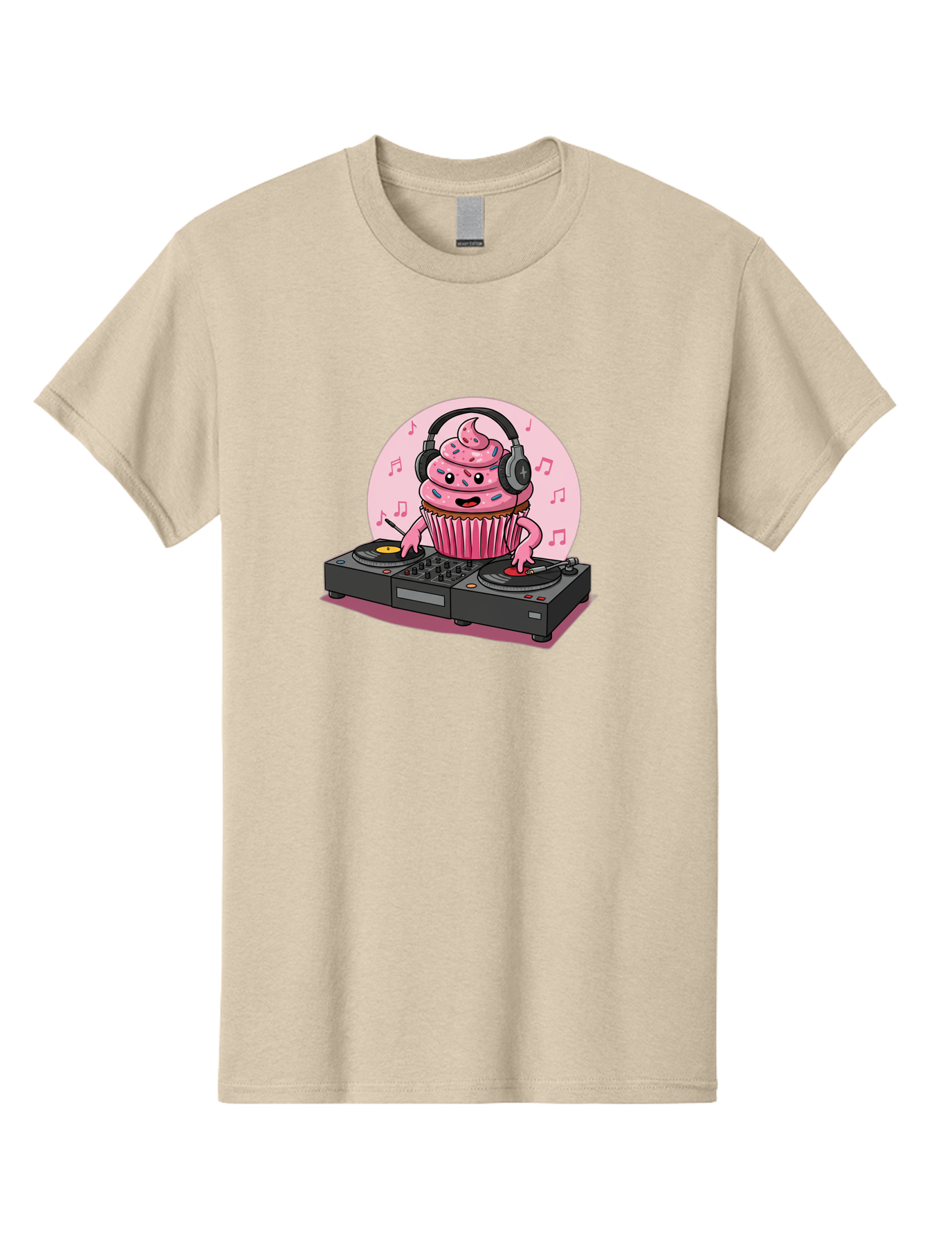 Cupcake-Dj-4 Men'S Graphic Tee, 100% Cotton, Comfortable Casual Summer Wear, Machine Washable, Vintage Camera, Old Camera, Antique Camera, Black Camera, Classic Photography, Photography Equipment, Nostalgic Device, Film Camera, Camera Art Bah854