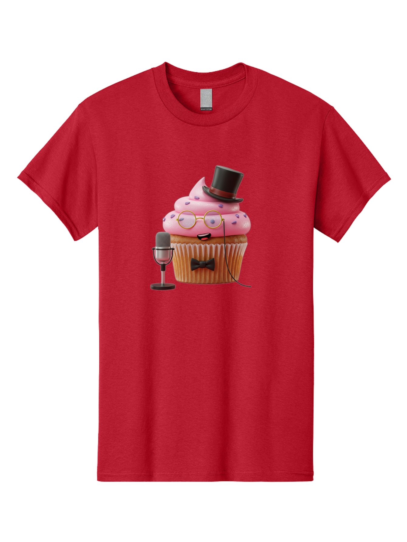 Cupcake-Dj-6 Men'S Graphic Tee, 100% Cotton, Comfortable Casual Summer Wear, Machine Washable, Vintage Camera, Old Camera, Antique Camera, Black Camera, Classic Photography, Photography Equipment, Nostalgic Device, Film Camera, Camera Art Bah856