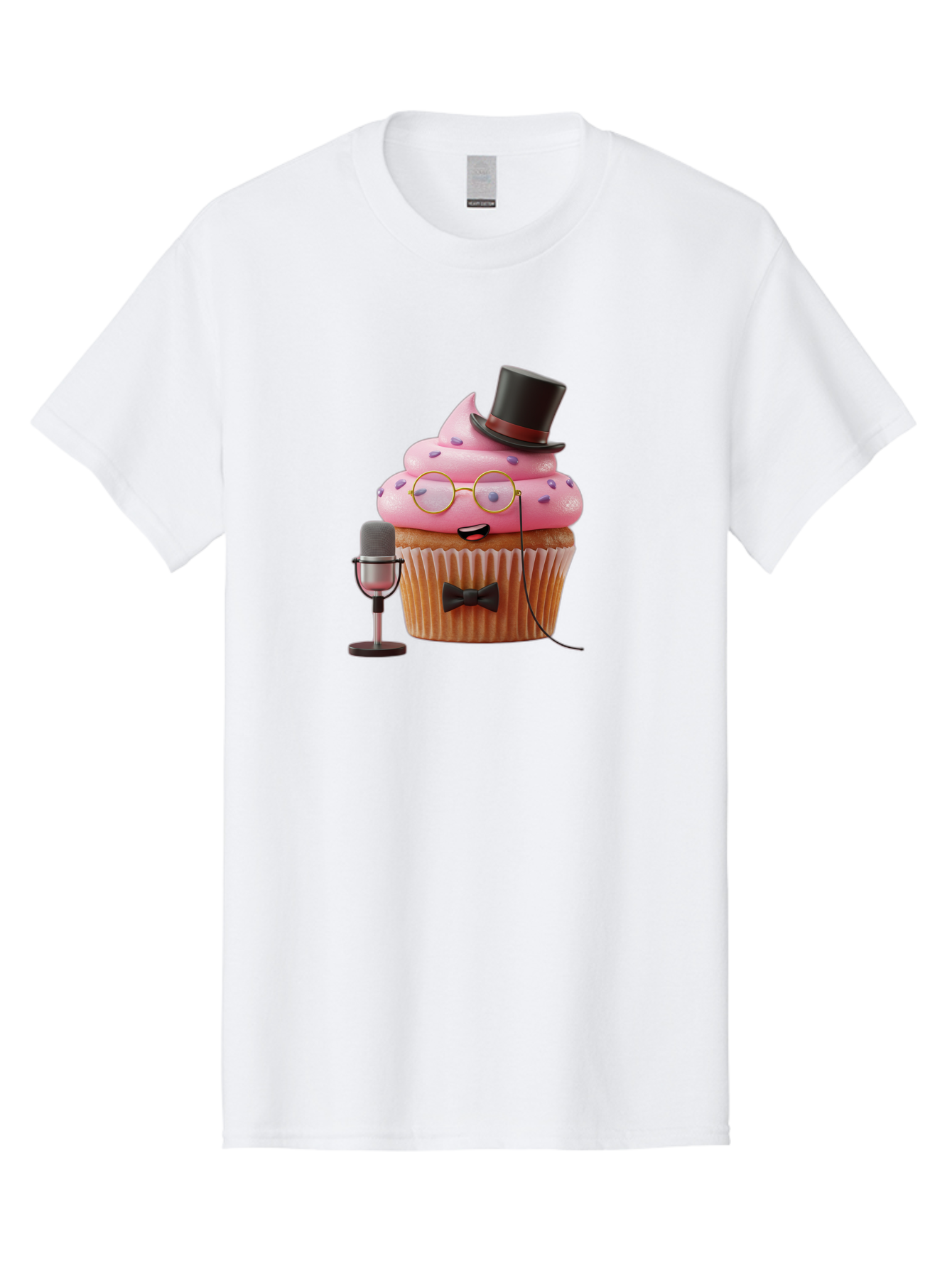 Cupcake-Dj-6 Men'S Graphic Tee, 100% Cotton, Comfortable Casual Summer Wear, Machine Washable, Vintage Camera, Old Camera, Antique Camera, Black Camera, Classic Photography, Photography Equipment, Nostalgic Device, Film Camera, Camera Art Bah856