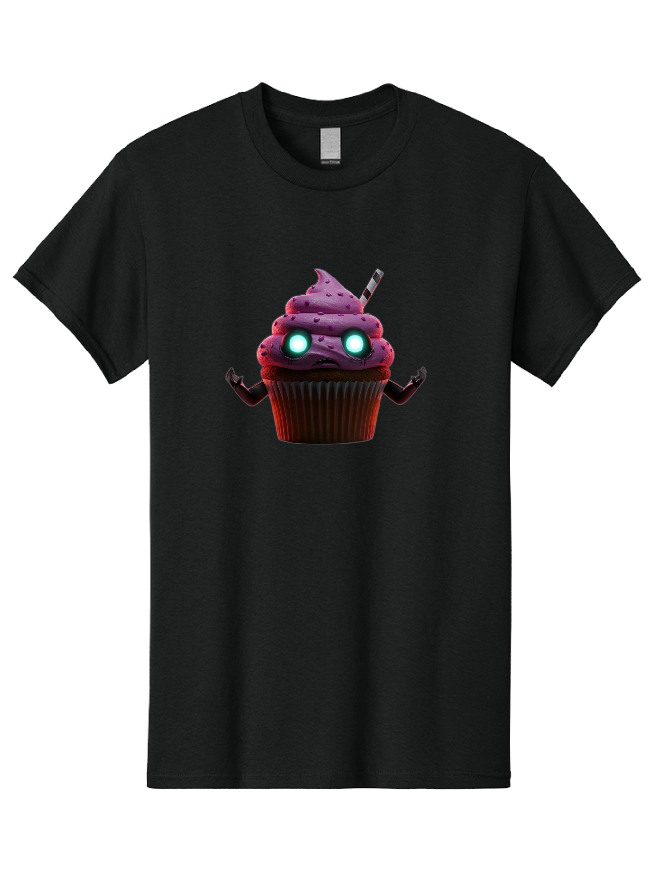 Cupcake-Monster Men'S Graphic Tee, 100% Cotton, Comfortable Casual Summer Wear, Machine Washable, Vintage Camera, Old Camera, Antique Camera, Black Camera, Classic Photography, Photography Equipment, Nostalgic Device, Film Camera, Camera Art Bah860