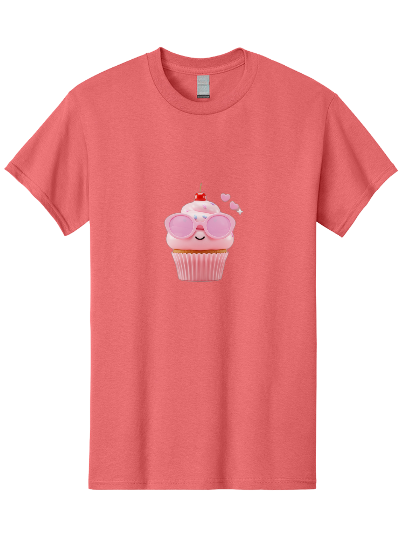 Cupcake-With-Sunglasses-2 Men'S Graphic Tee, 100% Cotton, Comfortable Casual Summer Wear, Machine Washable, Vintage Camera, Old Camera, Antique Camera, Black Camera, Classic Photography, Photography Equipment, Nostalgic Device, Film Camera, Bah873
