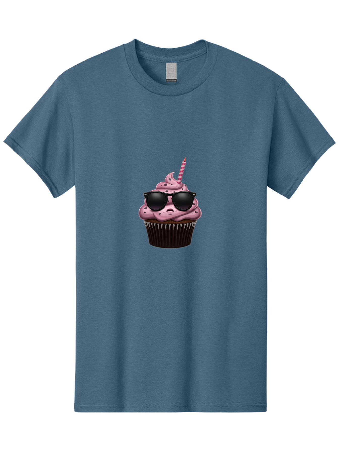 Cupcake-With-Sunglasses-3 Men'S Graphic Tee, 100% Cotton, Comfortable Casual Summer Wear, Machine Washable, Vintage Camera, Old Camera, Antique Camera, Black Camera, Classic Photography, Photography Equipment, Nostalgic Device, Film Camera, Bah874