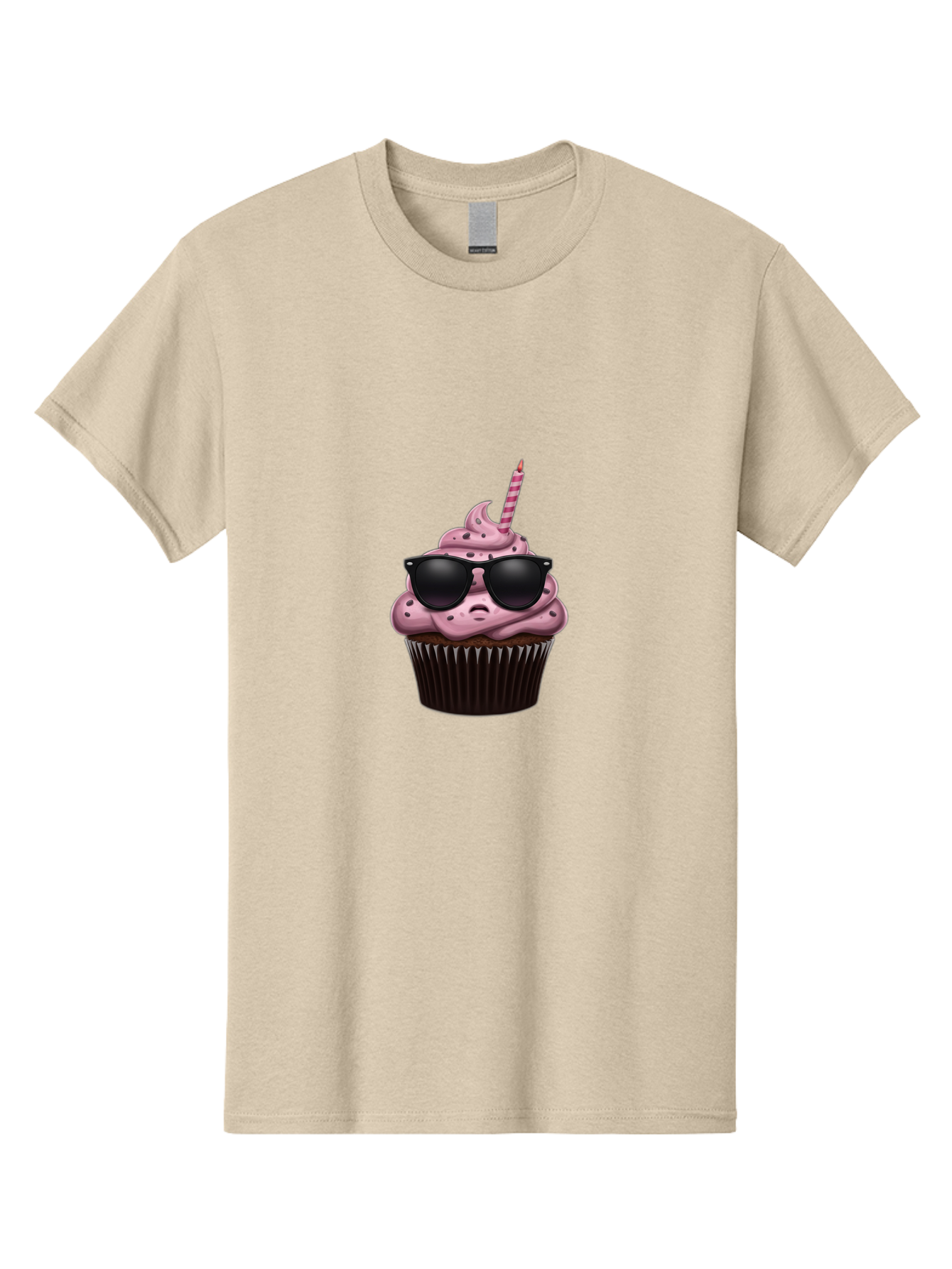 Cupcake-With-Sunglasses-3 Men'S Graphic Tee, 100% Cotton, Comfortable Casual Summer Wear, Machine Washable, Vintage Camera, Old Camera, Antique Camera, Black Camera, Classic Photography, Photography Equipment, Nostalgic Device, Film Camera, Bah874