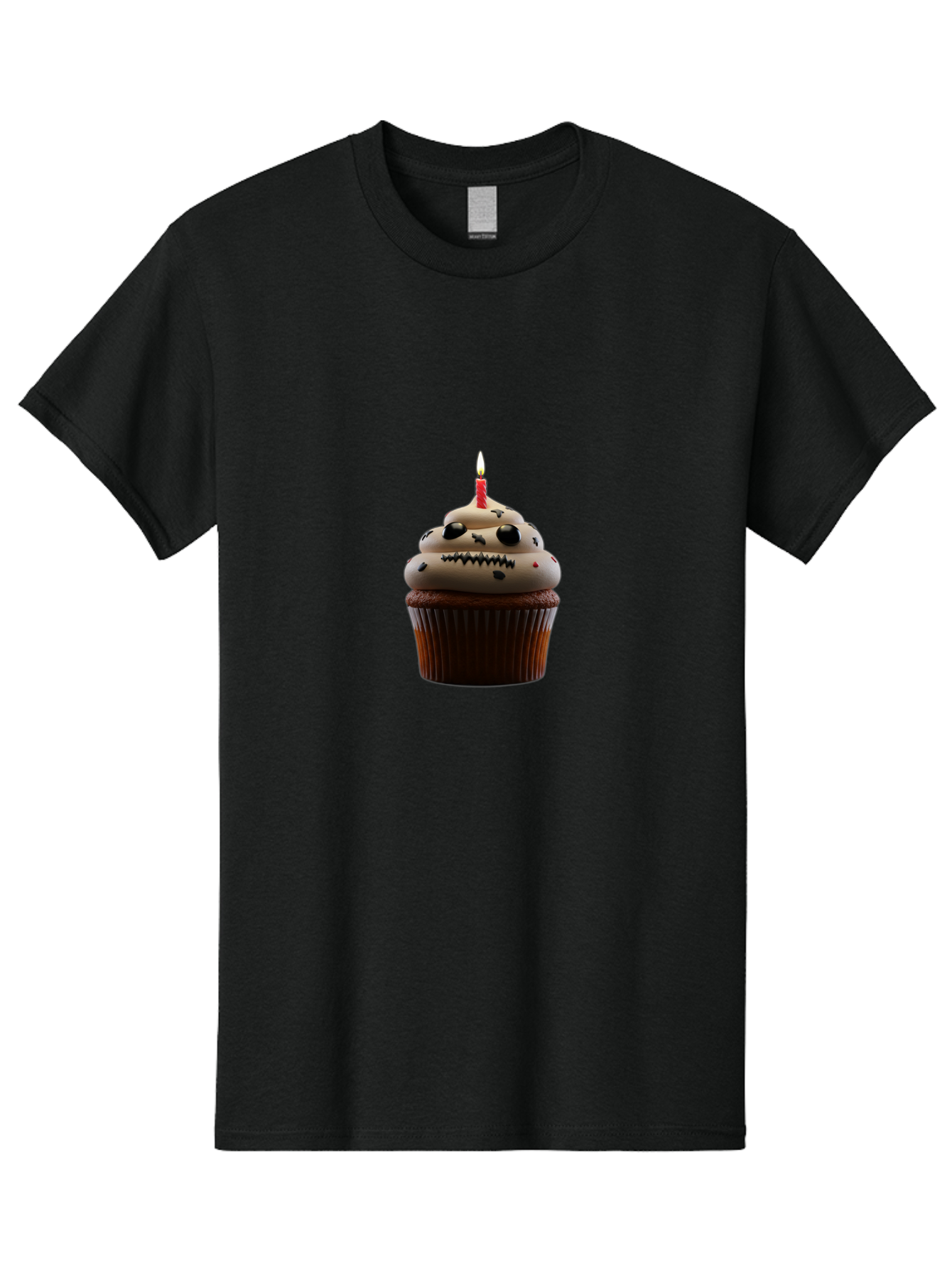 Cupcake-With-Zombie-Face Men'S Graphic Tee, 100% Cotton, Comfortable Casual Summer Wear, Machine Washable, Vintage Camera, Old Camera, Antique Camera, Black Camera, Classic Photography, Photography Equipment, Nostalgic Device, Film Camera, Bah880