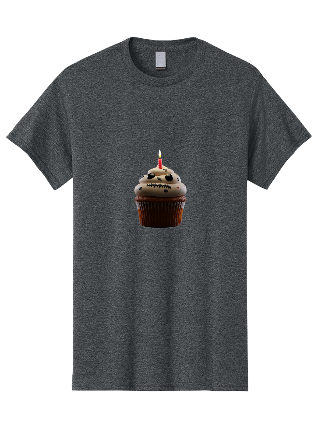 Cupcake-With-Zombie-Face Men'S Graphic Tee, 100% Cotton, Comfortable Casual Summer Wear, Machine Washable, Vintage Camera, Old Camera, Antique Camera, Black Camera, Classic Photography, Photography Equipment, Nostalgic Device, Film Camera, Bah880