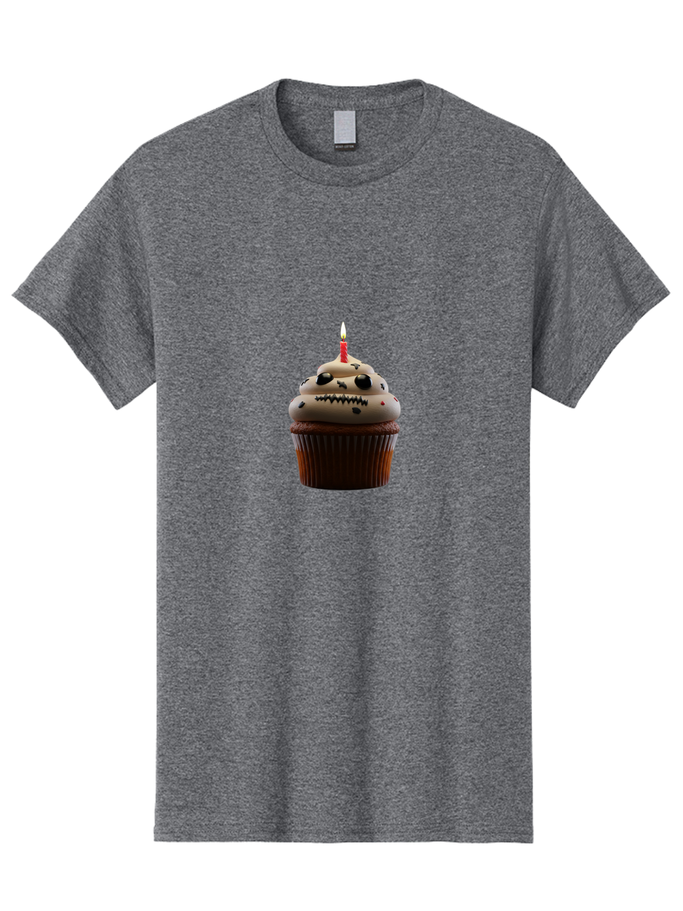 Cupcake-With-Zombie-Face Men'S Graphic Tee, 100% Cotton, Comfortable Casual Summer Wear, Machine Washable, Vintage Camera, Old Camera, Antique Camera, Black Camera, Classic Photography, Photography Equipment, Nostalgic Device, Film Camera, Bah880