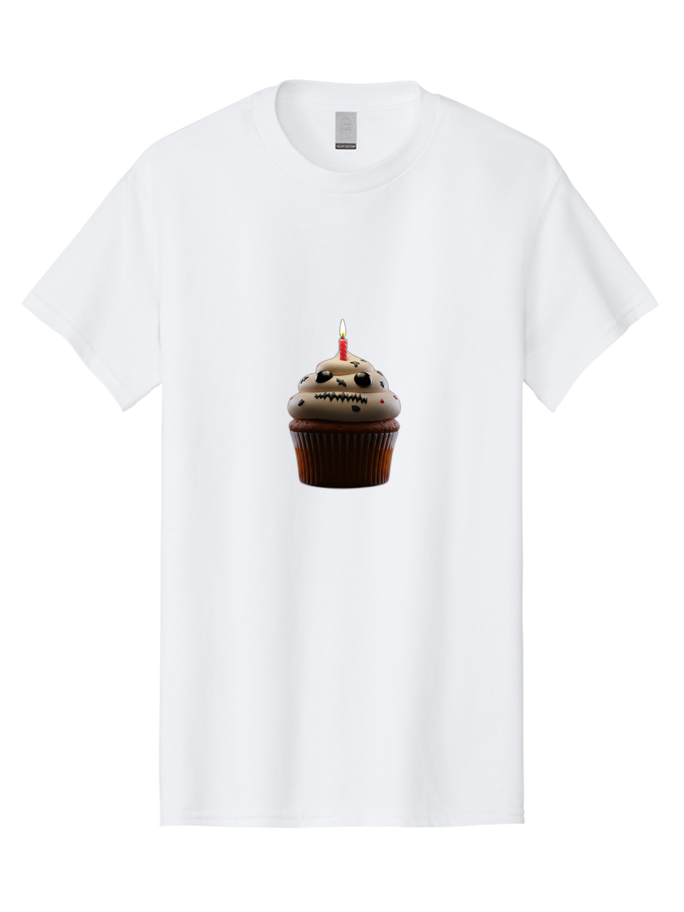 Cupcake-With-Zombie-Face Men'S Graphic Tee, 100% Cotton, Comfortable Casual Summer Wear, Machine Washable, Vintage Camera, Old Camera, Antique Camera, Black Camera, Classic Photography, Photography Equipment, Nostalgic Device, Film Camera, Bah880