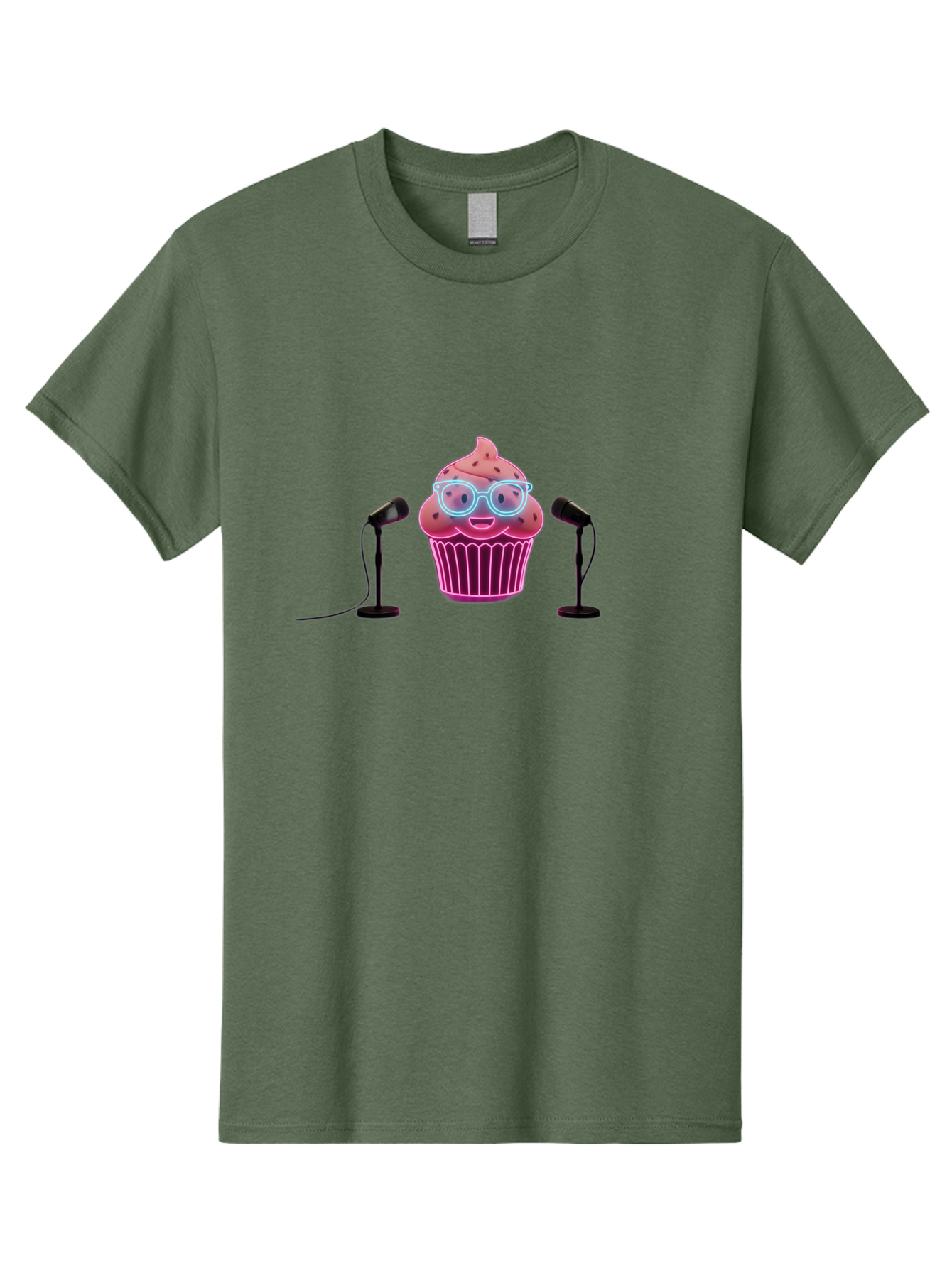 Cupcake Men'S Graphic Tee, 100% Cotton, Comfortable Casual Summer Wear, Machine Washable, Vintage Camera, Old Camera, Antique Camera, Black Camera, Classic Photography, Photography Equipment, Nostalgic Device, Film Camera, Camera Art Bah881