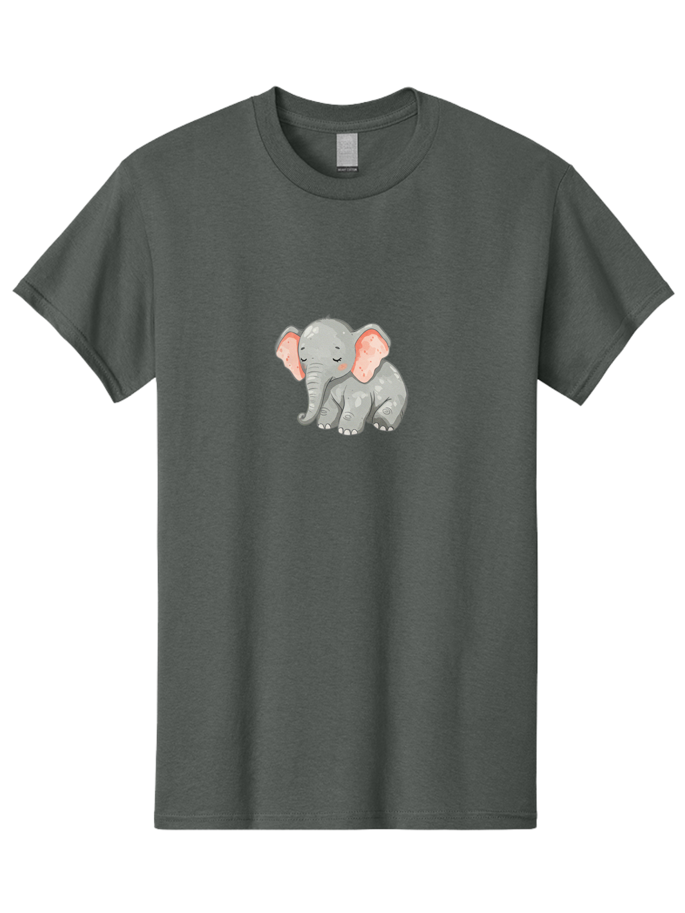 Cute-Elephant-1 Men'S Graphic Tee, 100% Cotton, Comfortable Casual Summer Wear, Machine Washable, Vintage Camera, Old Camera, Antique Camera, Black Camera, Classic Photography, Photography Equipment, Nostalgic Device, Film Camera, Camera Art Bah884