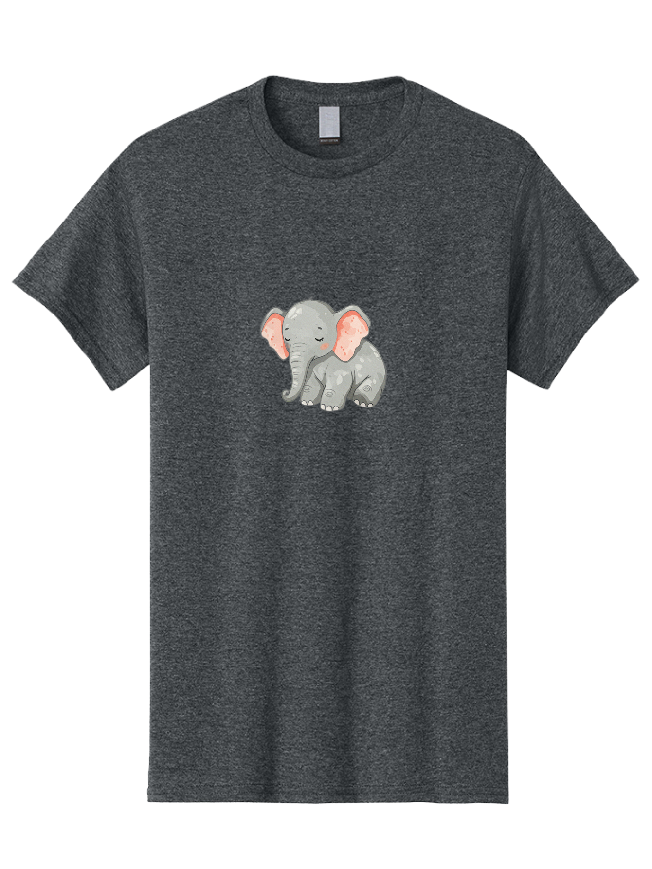 Cute-Elephant-1 Men'S Graphic Tee, 100% Cotton, Comfortable Casual Summer Wear, Machine Washable, Vintage Camera, Old Camera, Antique Camera, Black Camera, Classic Photography, Photography Equipment, Nostalgic Device, Film Camera, Camera Art Bah884
