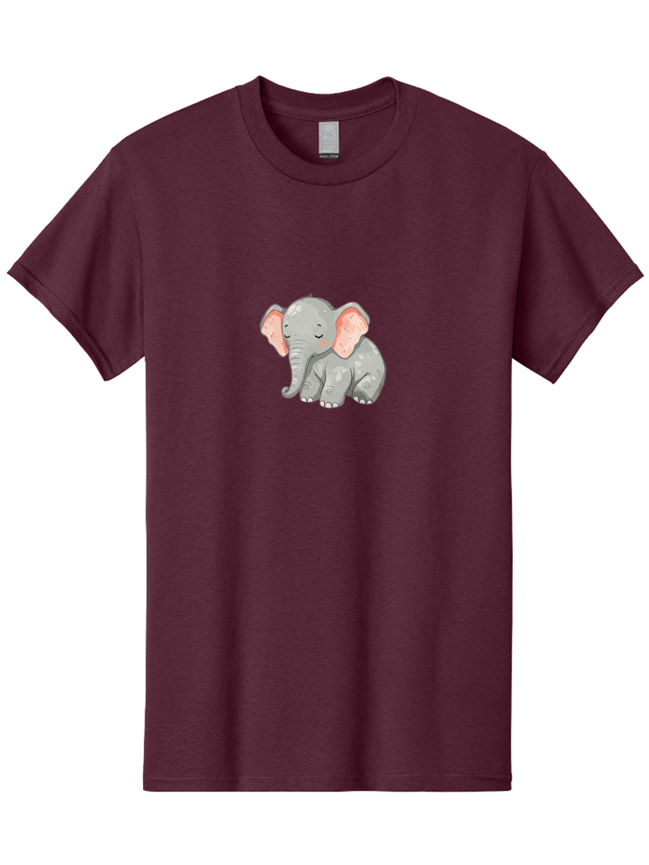 Cute-Elephant-1 Men'S Graphic Tee, 100% Cotton, Comfortable Casual Summer Wear, Machine Washable, Vintage Camera, Old Camera, Antique Camera, Black Camera, Classic Photography, Photography Equipment, Nostalgic Device, Film Camera, Camera Art Bah884