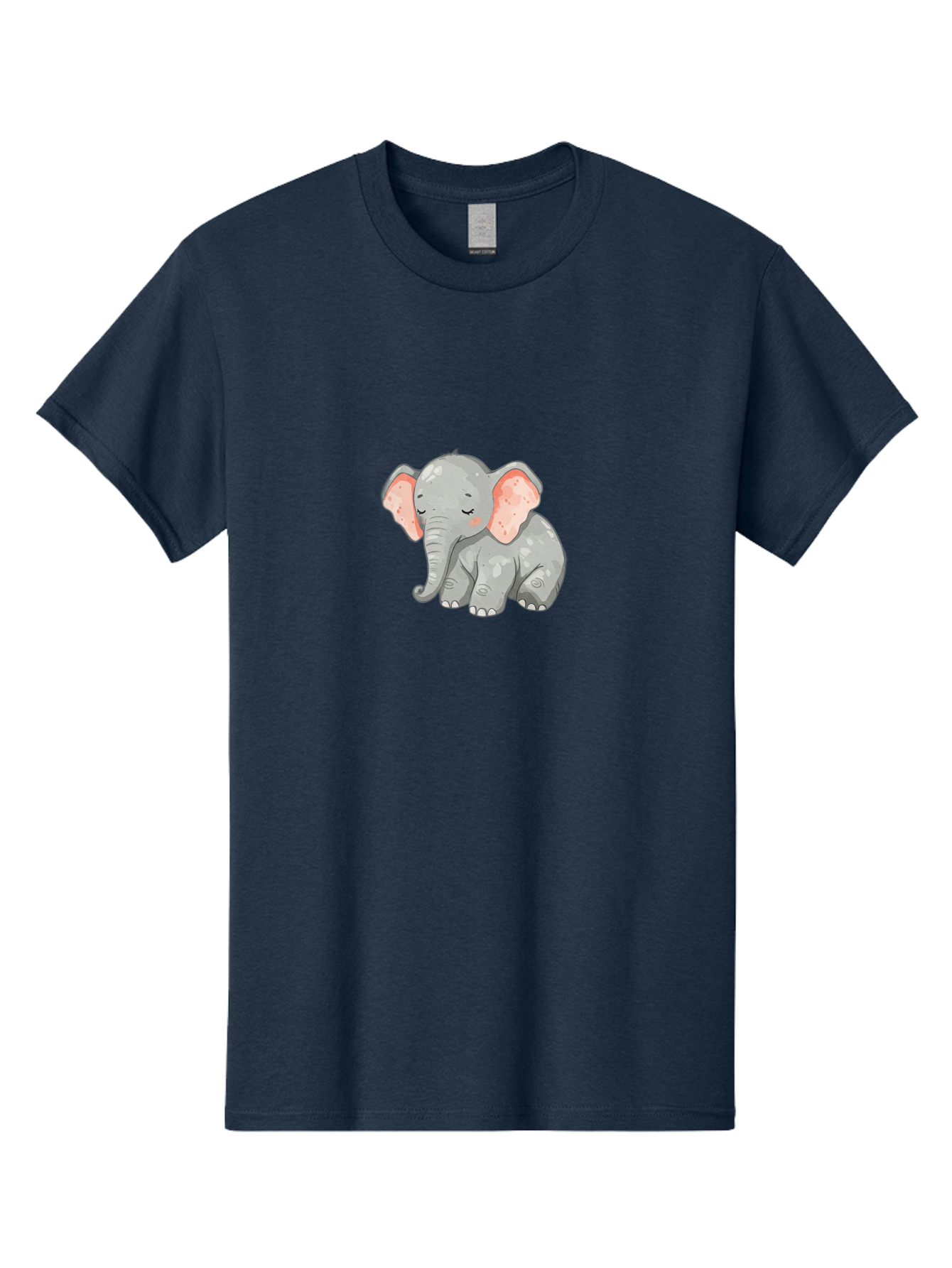 Cute-Elephant-1 Men'S Graphic Tee, 100% Cotton, Comfortable Casual Summer Wear, Machine Washable, Vintage Camera, Old Camera, Antique Camera, Black Camera, Classic Photography, Photography Equipment, Nostalgic Device, Film Camera, Camera Art Bah884