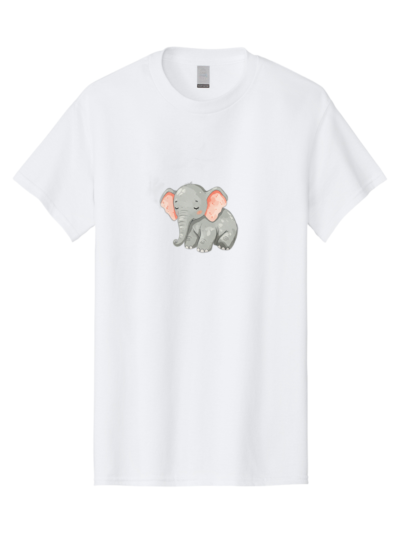 Cute-Elephant-1 Men'S Graphic Tee, 100% Cotton, Comfortable Casual Summer Wear, Machine Washable, Vintage Camera, Old Camera, Antique Camera, Black Camera, Classic Photography, Photography Equipment, Nostalgic Device, Film Camera, Camera Art Bah884