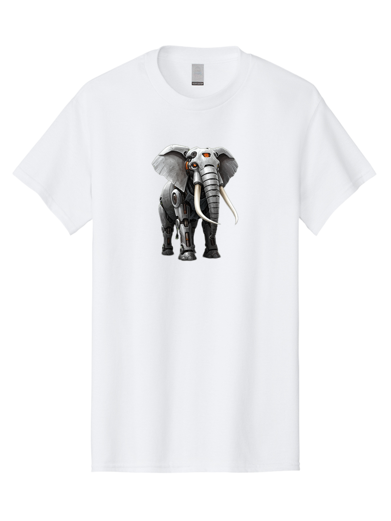 Cybernetic-Elephant Men'S Graphic Tee, 100% Cotton, Comfortable Casual Summer Wear, Machine Washable, Vintage Camera, Old Camera, Antique Camera, Black Camera, Classic Photography, Photography Equipment, Nostalgic Device, Film Camera, Bah888