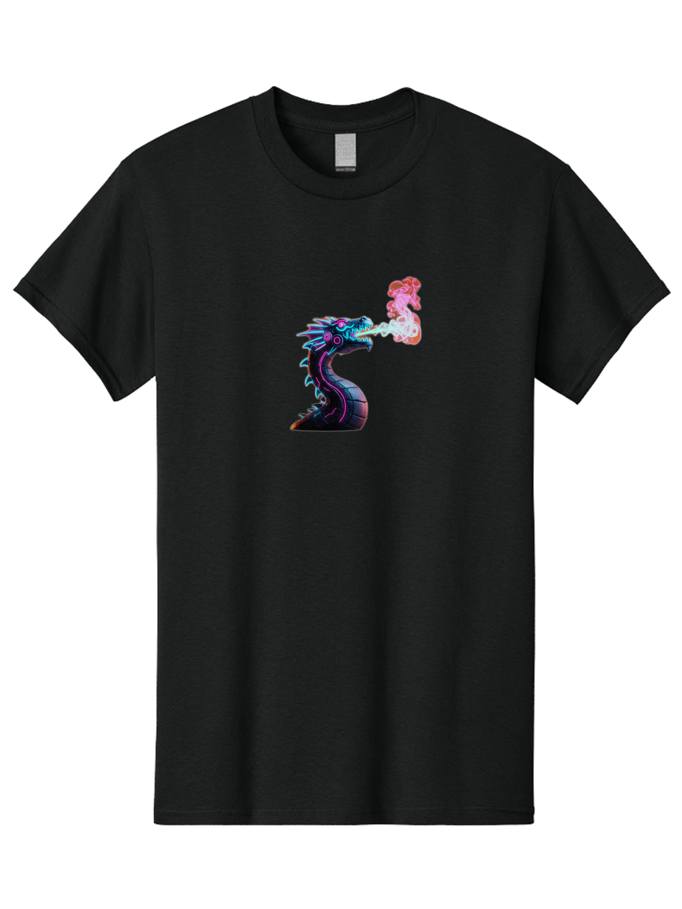 Cyberpunk-Dragon Men'S Graphic Tee, 100% Cotton, Comfortable Casual Summer Wear, Machine Washable, Vintage Camera, Old Camera, Antique Camera, Black Camera, Classic Photography, Photography Equipment, Nostalgic Device, Film Camera, Camera Art Bah890