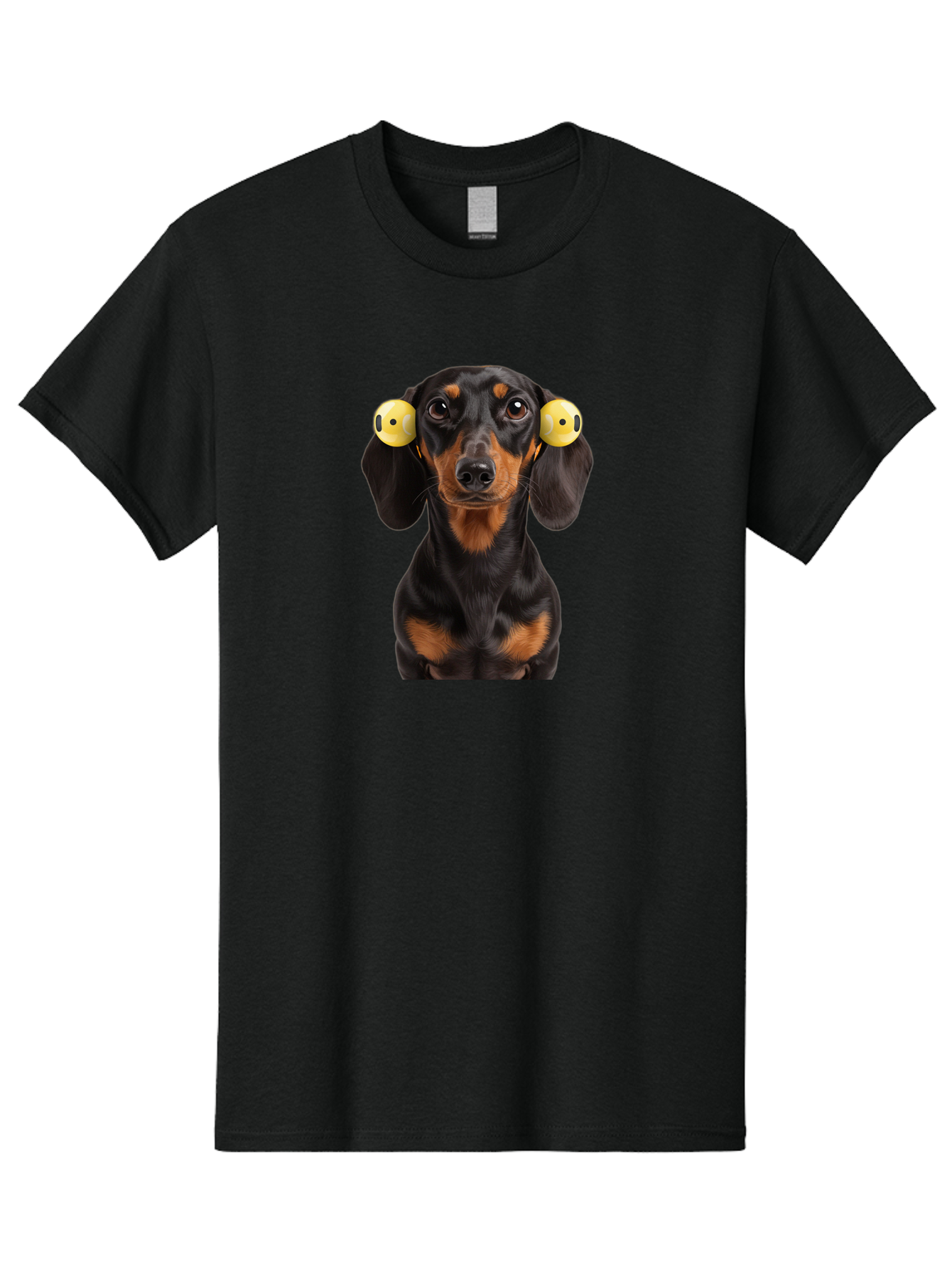 Dachshund-With-Tennis-Balls Men'S Graphic Tee, 100% Cotton, Comfortable Casual Summer Wear, Machine Washable, Vintage Camera, Old Camera, Antique Camera, Black Camera, Classic Photography, Photography Equipment, Nostalgic Device, Film Camera, Bah893