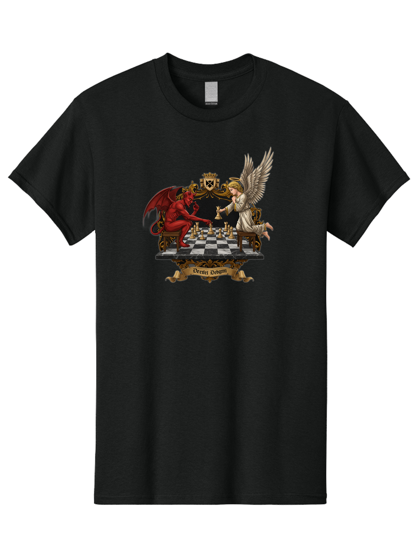 Deiiel-Debgmi-Chess Men'S Graphic Tee, 100% Cotton, Comfortable Casual Summer Wear, Machine Washable, Vintage Camera, Old Camera, Antique Camera, Black Camera, Classic Photography, Photography Equipment, Nostalgic Device, Film Camera, Bah896