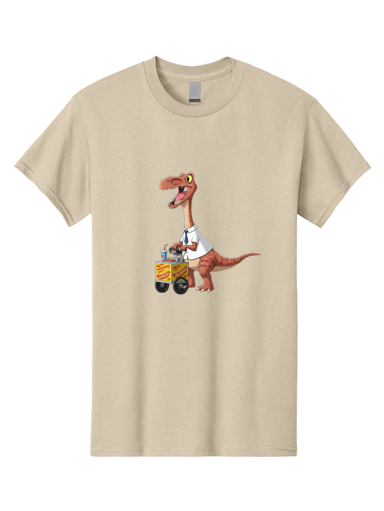 Dino-Hot-Dog-Cart Men'S Graphic Tee, 100% Cotton, Comfortable Casual Summer Wear, Machine Washable, Vintage Camera, Old Camera, Antique Camera, Black Camera, Classic Photography, Photography Equipment, Nostalgic Device, Film Camera, Camera Art Bah911