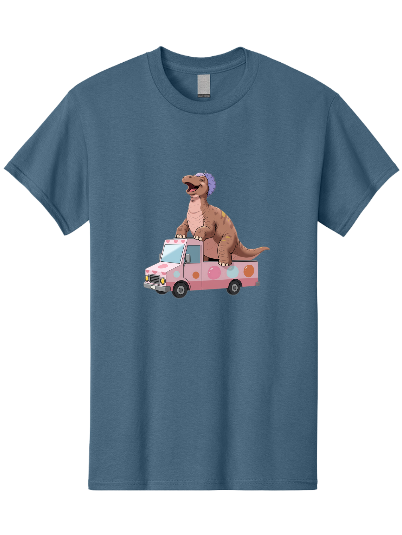 Dino-Ice-Cream-Truck Men'S Graphic Tee, 100% Cotton, Comfortable Casual Summer Wear, Machine Washable, Vintage Camera, Old Camera, Antique Camera, Black Camera, Classic Photography, Photography Equipment, Nostalgic Device, Film Camera, Bah912