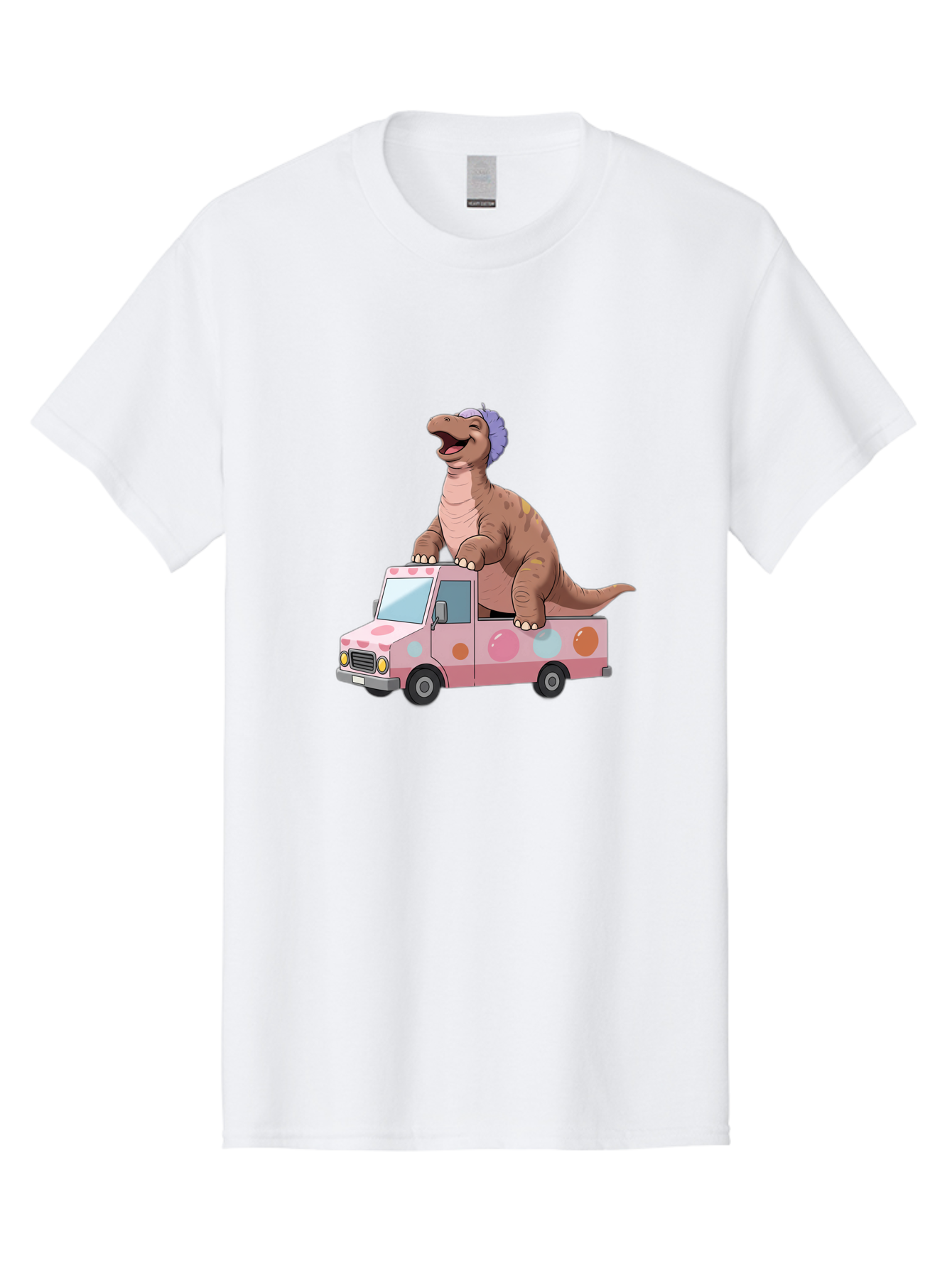 Dino-Ice-Cream-Truck Men'S Graphic Tee, 100% Cotton, Comfortable Casual Summer Wear, Machine Washable, Vintage Camera, Old Camera, Antique Camera, Black Camera, Classic Photography, Photography Equipment, Nostalgic Device, Film Camera, Bah912