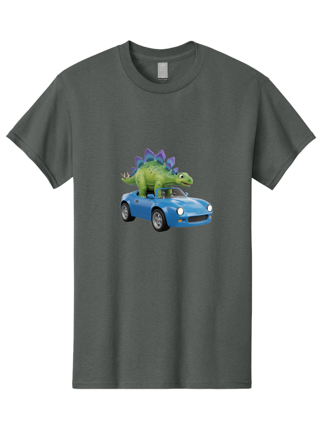 Dino-In-Blue-Car Men'S Graphic Tee, 100% Cotton, Comfortable Casual Summer Wear, Machine Washable, Vintage Camera, Old Camera, Antique Camera, Black Camera, Classic Photography, Photography Equipment, Nostalgic Device, Film Camera, Camera Art Bah914