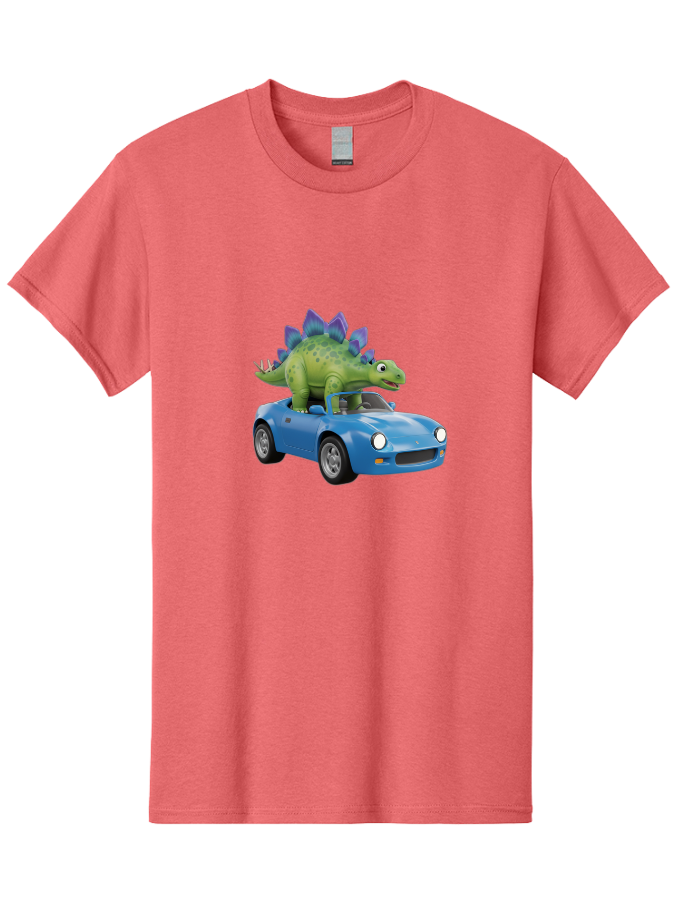 Dino-In-Blue-Car Men'S Graphic Tee, 100% Cotton, Comfortable Casual Summer Wear, Machine Washable, Vintage Camera, Old Camera, Antique Camera, Black Camera, Classic Photography, Photography Equipment, Nostalgic Device, Film Camera, Camera Art Bah914