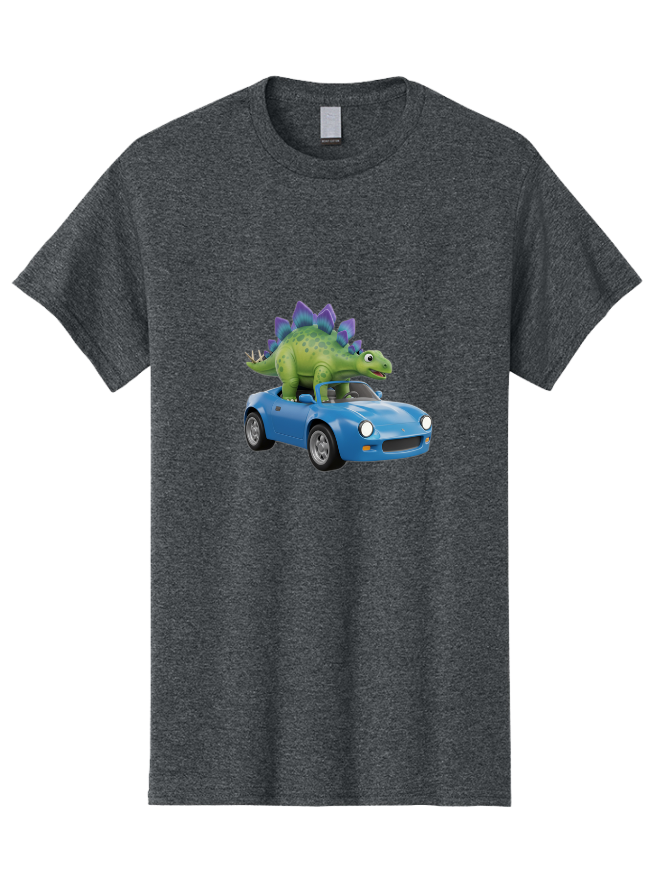 Dino-In-Blue-Car Men'S Graphic Tee, 100% Cotton, Comfortable Casual Summer Wear, Machine Washable, Vintage Camera, Old Camera, Antique Camera, Black Camera, Classic Photography, Photography Equipment, Nostalgic Device, Film Camera, Camera Art Bah914