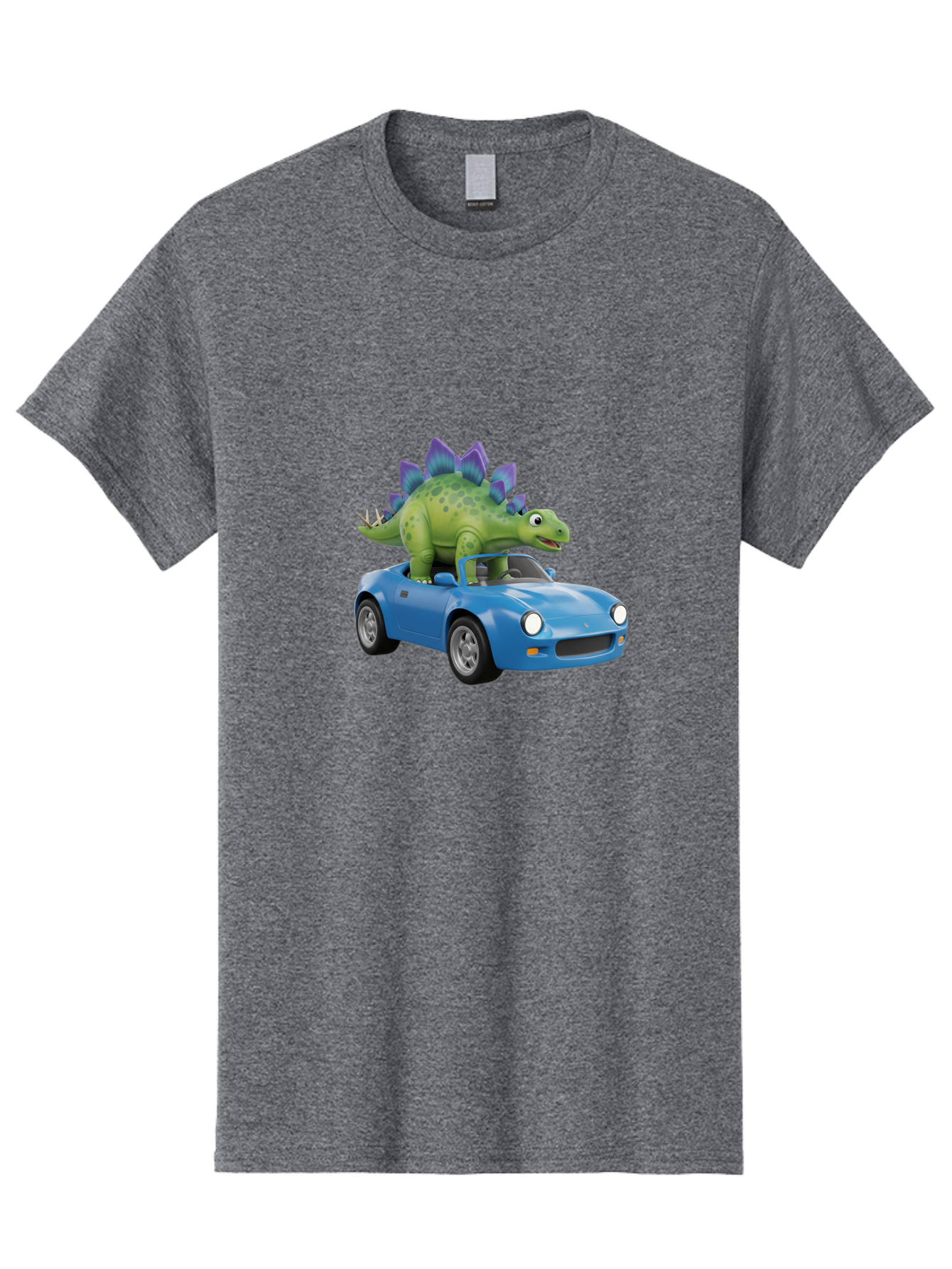 Dino-In-Blue-Car Men'S Graphic Tee, 100% Cotton, Comfortable Casual Summer Wear, Machine Washable, Vintage Camera, Old Camera, Antique Camera, Black Camera, Classic Photography, Photography Equipment, Nostalgic Device, Film Camera, Camera Art Bah914