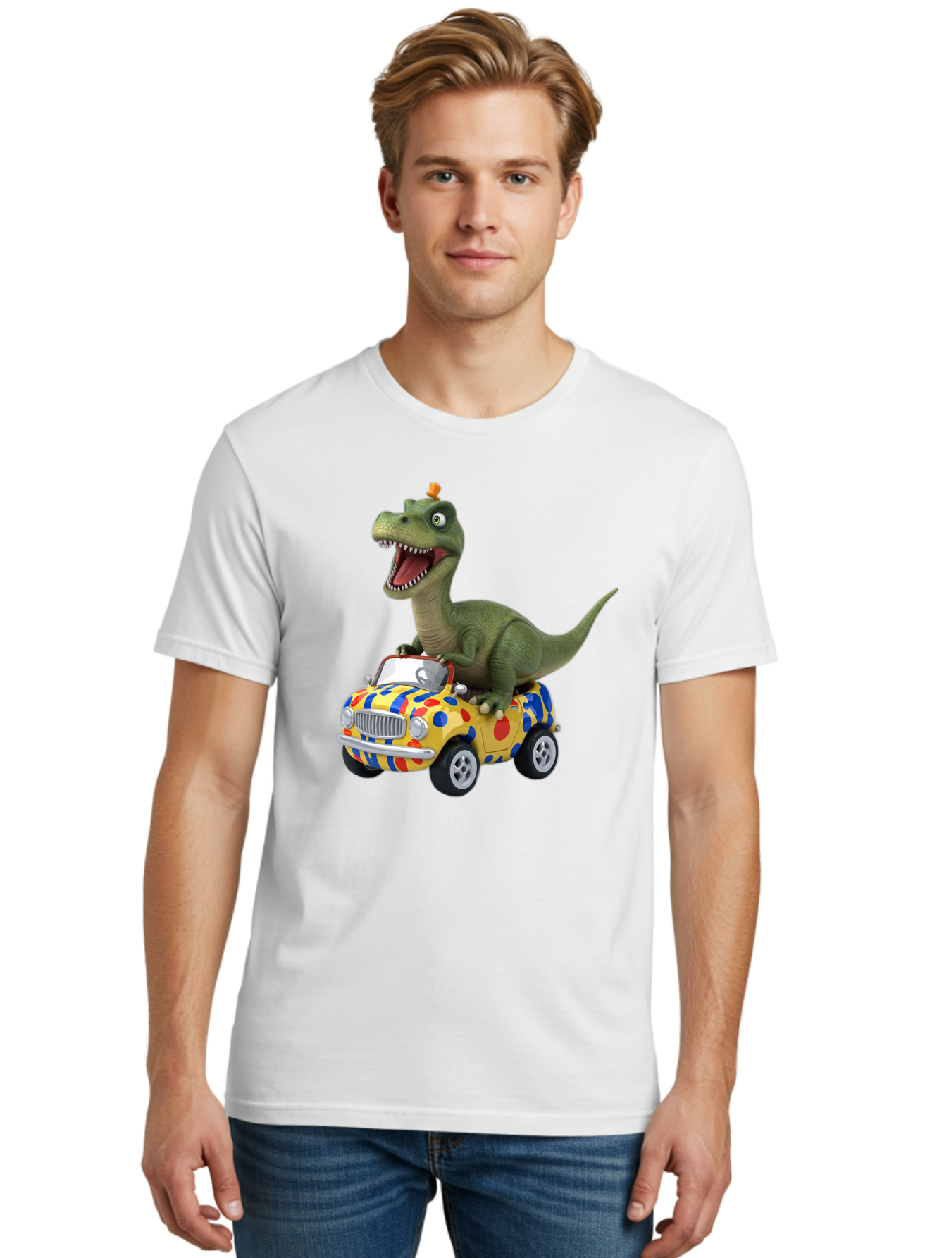 Dino-In-Car Men'S Graphic Tee, 100% Cotton, Comfortable Casual Summer Wear, Machine Washable, Vintage Camera, Old Camera, Antique Camera, Black Camera, Classic Photography, Photography Equipment, Nostalgic Device, Film Camera, Camera Art Bah915