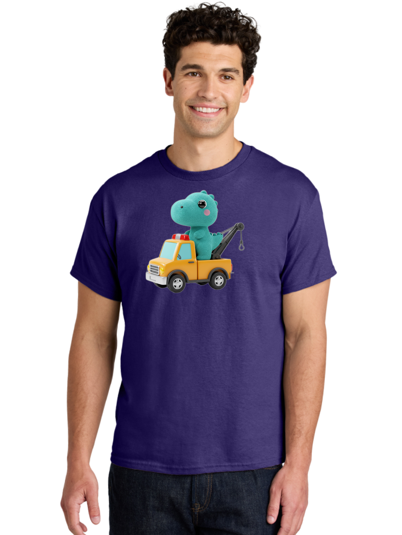 Dino-Tow-Truck Men'S Graphic Tee, 100% Cotton, Comfortable Casual Summer Wear, Machine Washable, Vintage Camera, Old Camera, Antique Camera, Black Camera, Classic Photography, Photography Equipment, Nostalgic Device, Film Camera, Camera Art Bah925