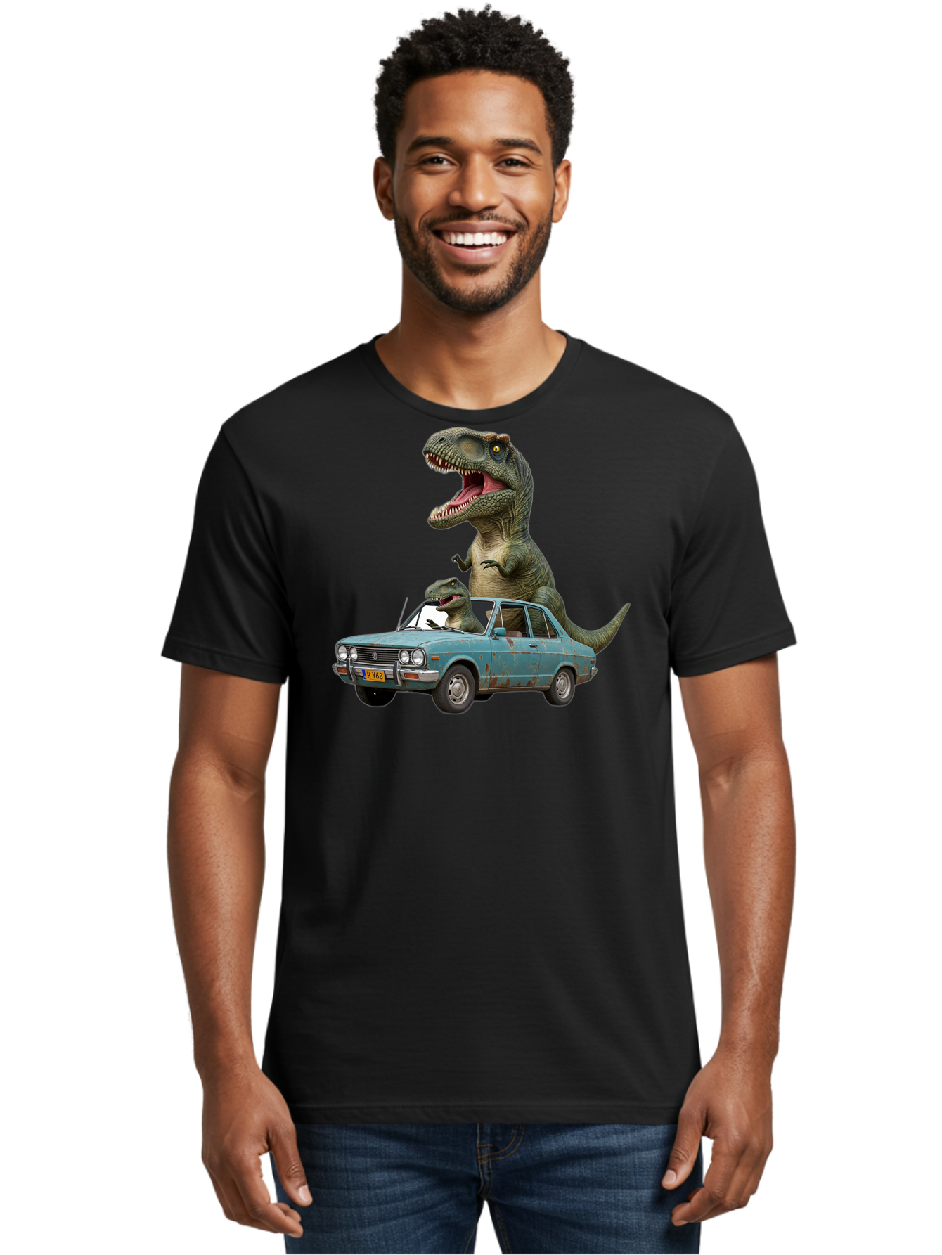 Dinos-In-Car Men'S Graphic Tee, 100% Cotton, Comfortable Casual Summer Wear, Machine Washable, Vintage Camera, Old Camera, Antique Camera, Black Camera, Classic Photography, Photography Equipment, Nostalgic Device, Film Camera, Camera Art Bah928