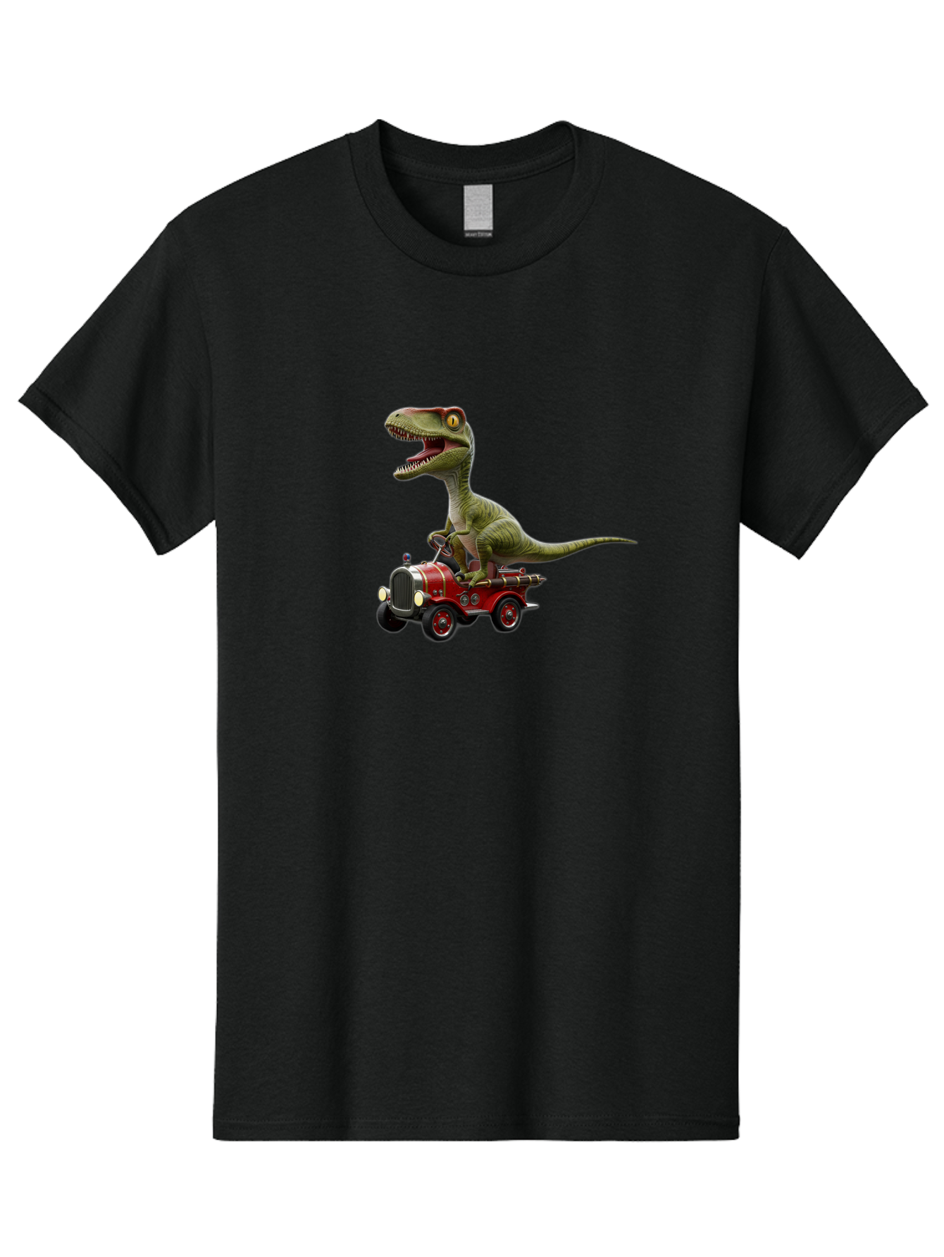 Dinosaur-In-A-Fire-Truck Men'S Graphic Tee, 100% Cotton, Comfortable Casual Summer Wear, Machine Washable, Vintage Camera, Old Camera, Antique Camera, Black Camera, Classic Photography, Photography Equipment, Nostalgic Device, Film Camera, Bah930