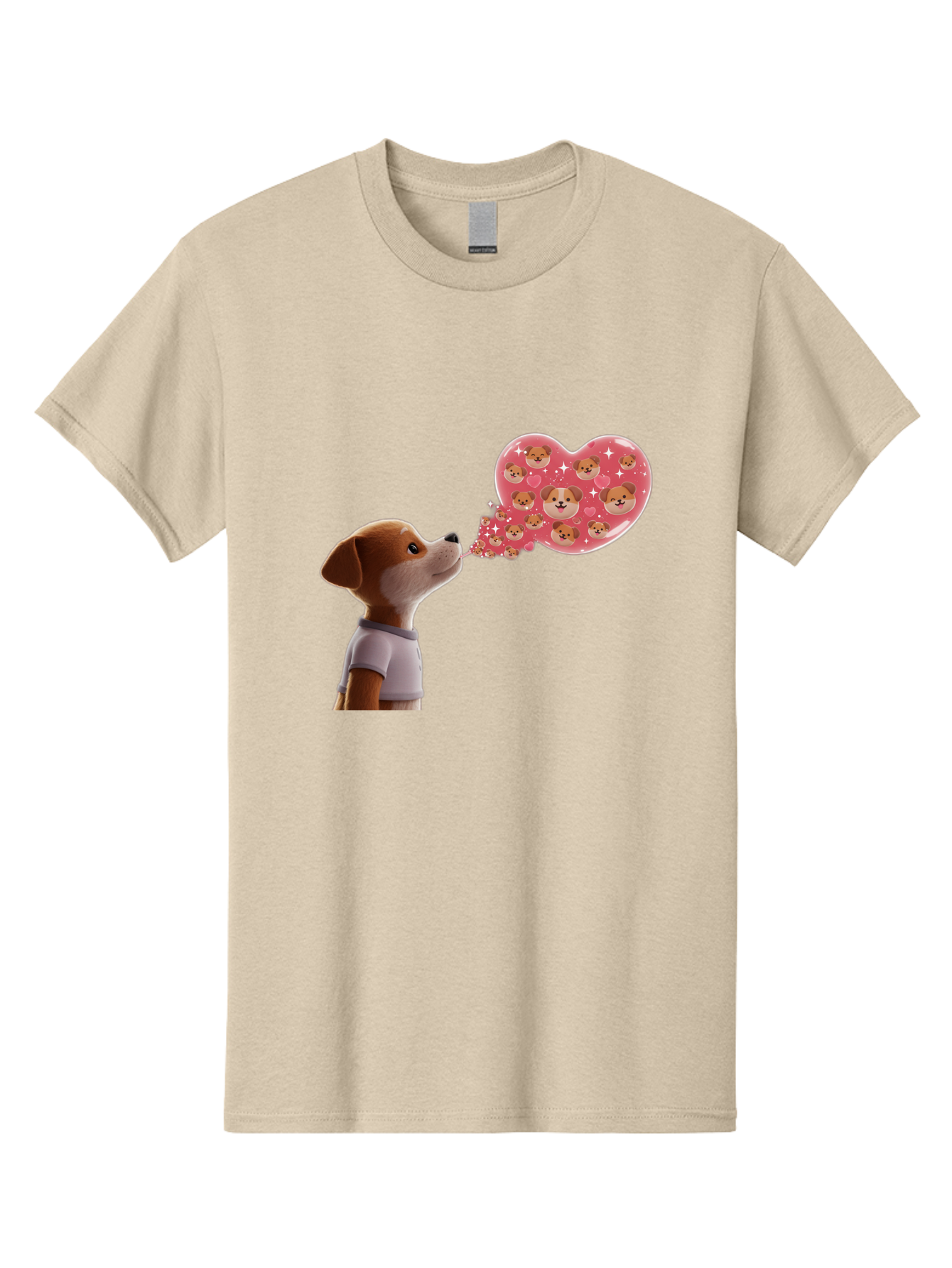 Dog-Blowing-Heart-Kisses Men'S Graphic Tee, 100% Cotton, Comfortable Casual Summer Wear, Machine Washable, Vintage Camera, Old Camera, Antique Camera, Black Camera, Classic Photography, Photography Equipment, Nostalgic Device, Film Camera, Bah940