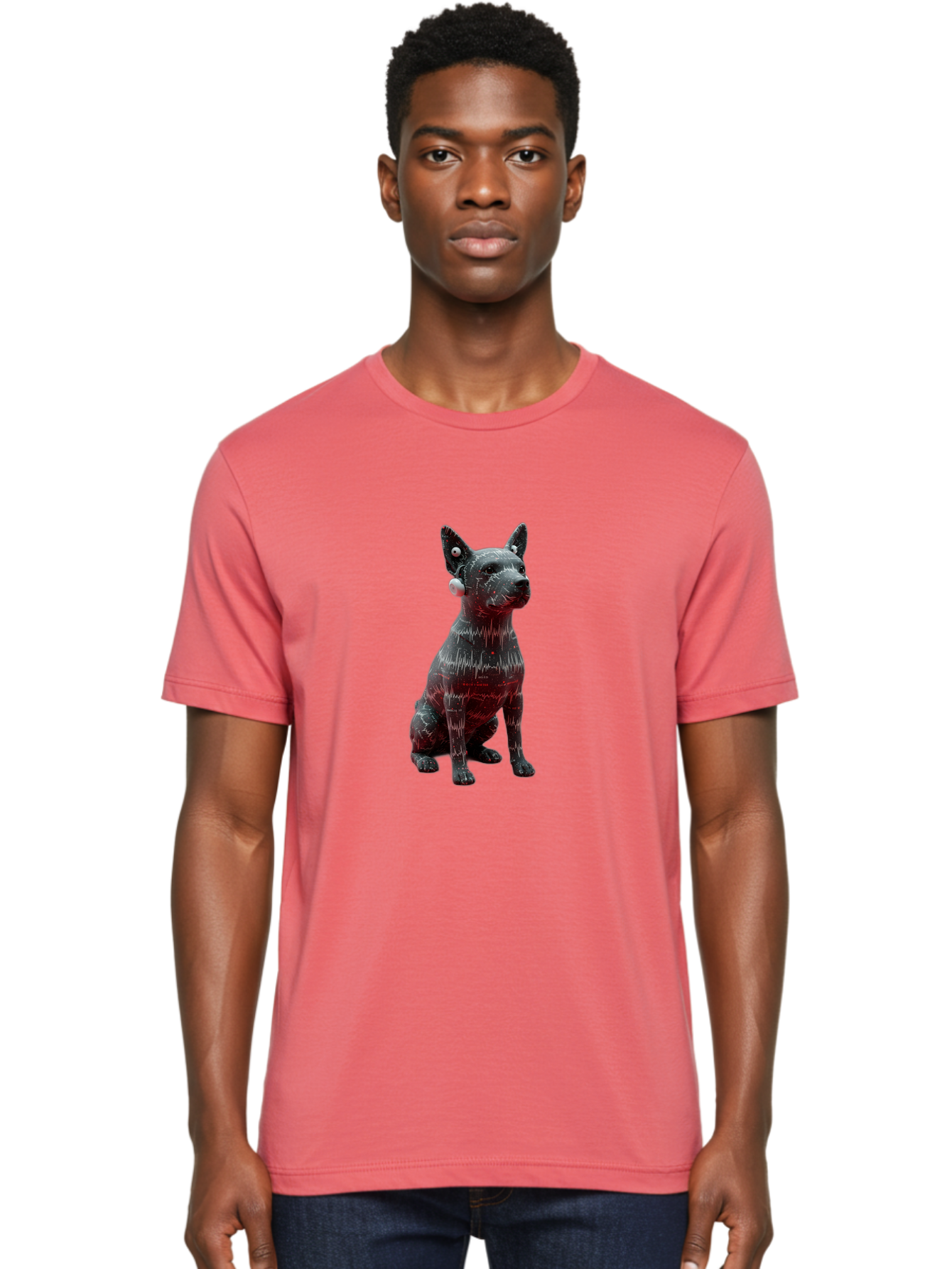 Dog-Figurine Men'S Graphic Tee, 100% Cotton, Comfortable Casual Summer Wear, Machine Washable, Vintage Camera, Old Camera, Antique Camera, Black Camera, Classic Photography, Photography Equipment, Nostalgic Device, Film Camera, Camera Art Bah941