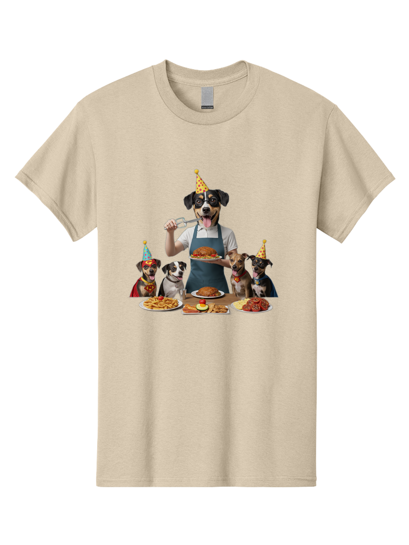 Dog-In-Apron Men'S Graphic Tee, 100% Cotton, Comfortable Casual Summer Wear, Machine Washable, Vintage Camera, Old Camera, Antique Camera, Black Camera, Classic Photography, Photography Equipment, Nostalgic Device, Film Camera, Camera Art Bah942