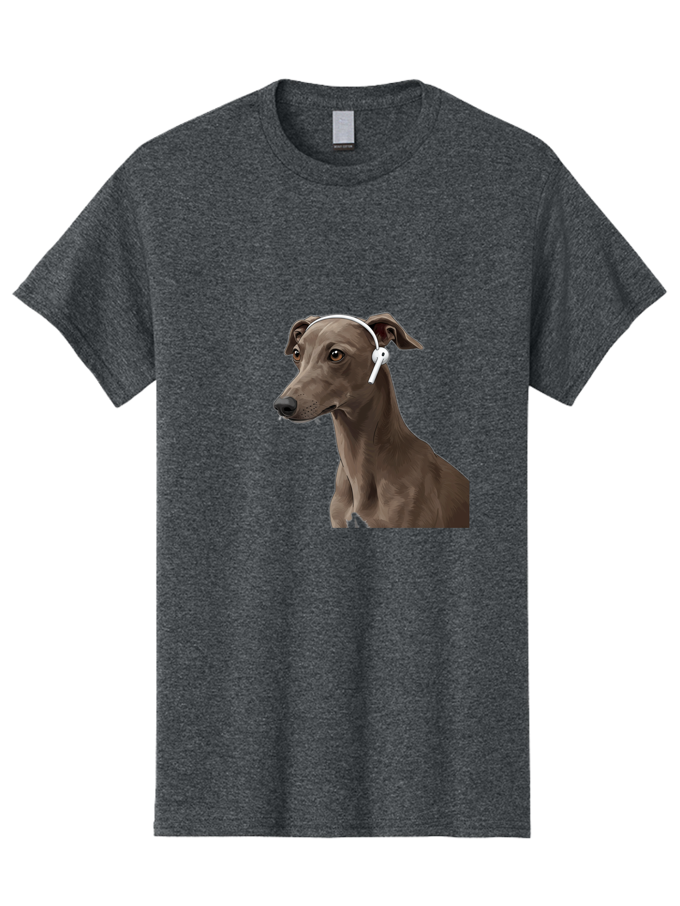 Dog-Wearing-Headphones Men'S Graphic Tee, 100% Cotton, Comfortable Casual Summer Wear, Machine Washable, Vintage Camera, Old Camera, Antique Camera, Black Camera, Classic Photography, Photography Equipment, Nostalgic Device, Film Camera, Bah945