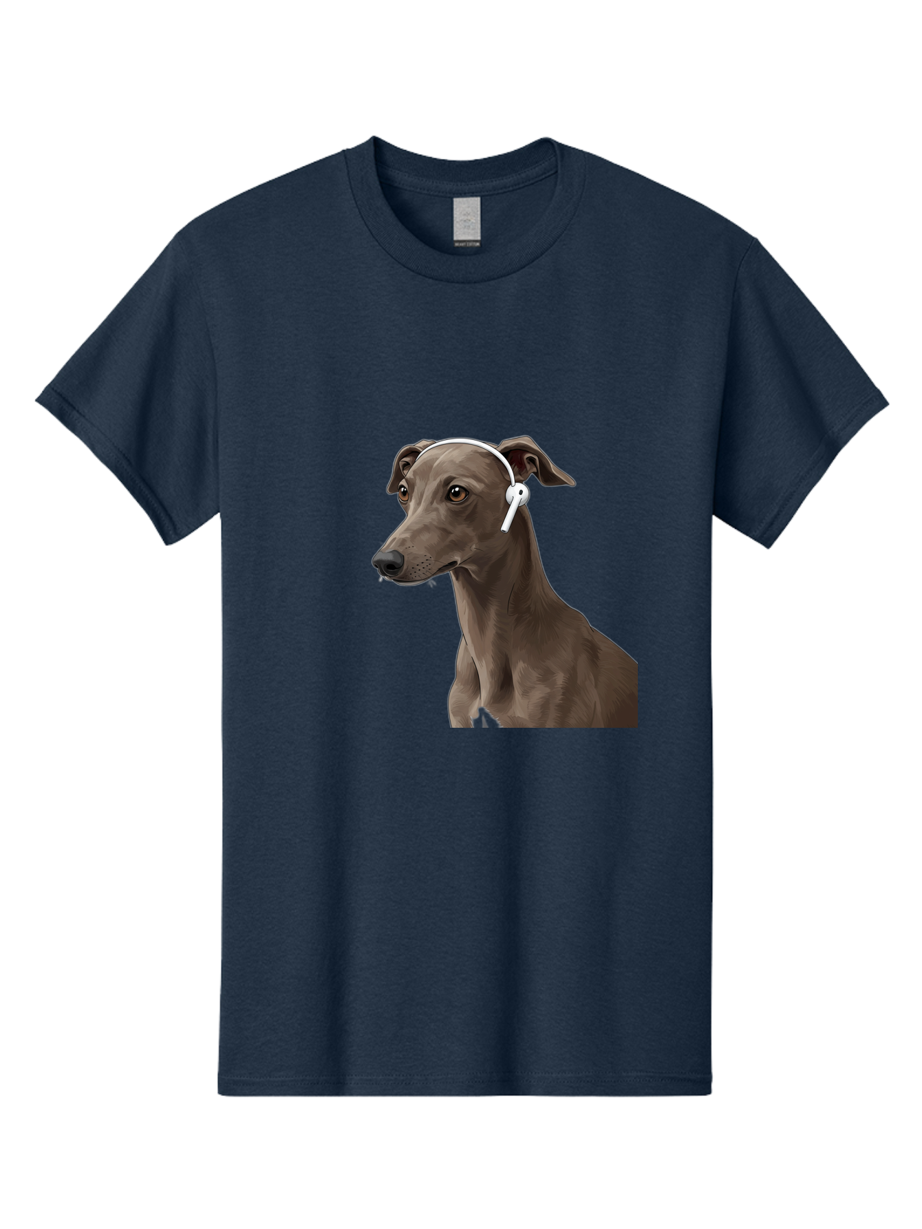 Dog-Wearing-Headphones Men'S Graphic Tee, 100% Cotton, Comfortable Casual Summer Wear, Machine Washable, Vintage Camera, Old Camera, Antique Camera, Black Camera, Classic Photography, Photography Equipment, Nostalgic Device, Film Camera, Bah945