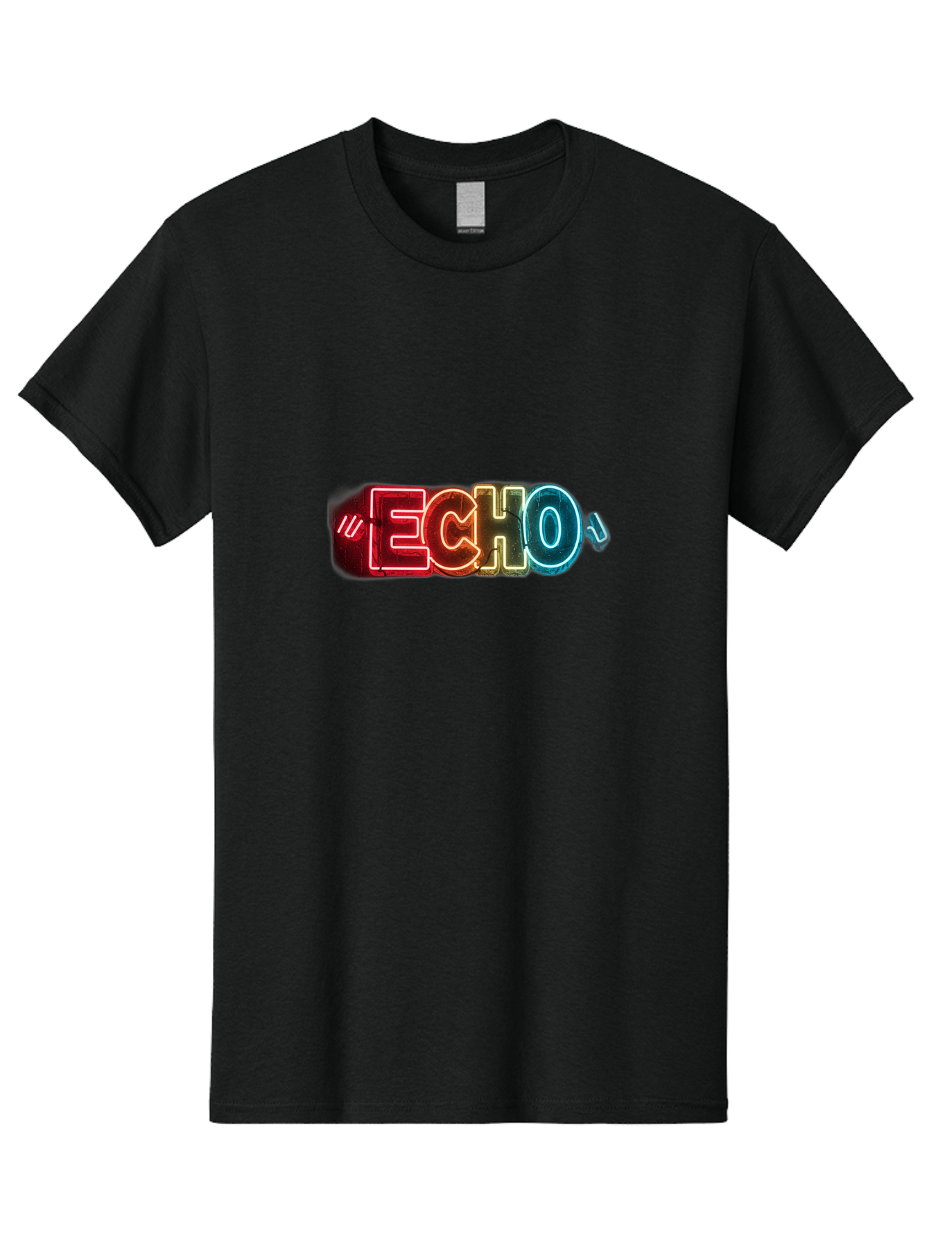Echo Men'S Graphic Tee, 100% Cotton, Comfortable Casual Summer Wear, Machine Washable, Vintage Camera, Old Camera, Antique Camera, Black Camera, Classic Photography, Photography Equipment, Nostalgic Device, Film Camera, Camera Art Bah956