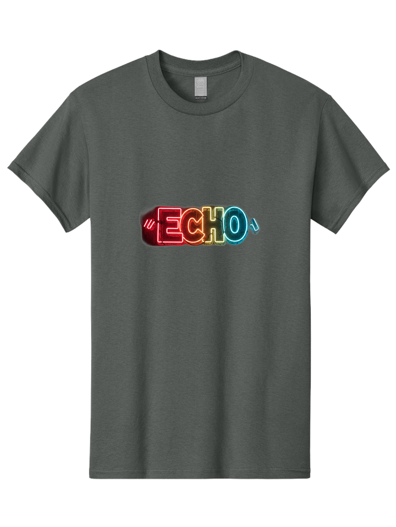 Echo Men'S Graphic Tee, 100% Cotton, Comfortable Casual Summer Wear, Machine Washable, Vintage Camera, Old Camera, Antique Camera, Black Camera, Classic Photography, Photography Equipment, Nostalgic Device, Film Camera, Camera Art Bah956