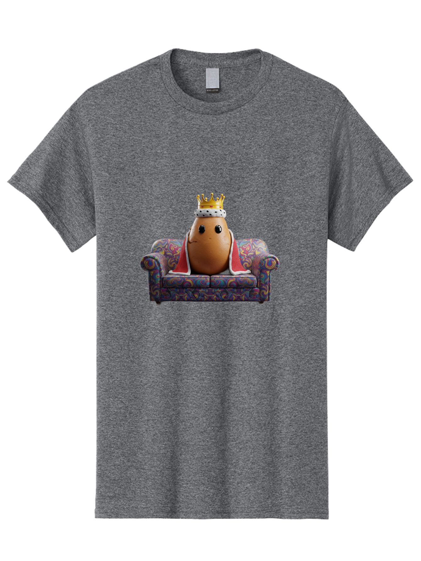 Egg-King-1 Men'S Graphic Tee, 100% Cotton, Comfortable Casual Summer Wear, Machine Washable, Vintage Camera, Old Camera, Antique Camera, Black Camera, Classic Photography, Photography Equipment, Nostalgic Device, Film Camera, Camera Art Bah959