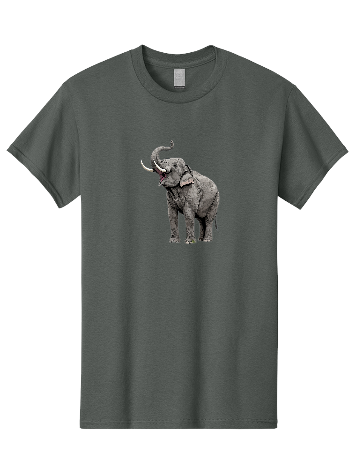 Elephant-1 Men'S Graphic Tee, 100% Cotton, Comfortable Casual Summer Wear, Machine Washable, Vintage Camera, Old Camera, Antique Camera, Black Camera, Classic Photography, Photography Equipment, Nostalgic Device, Film Camera, Camera Art Bah966