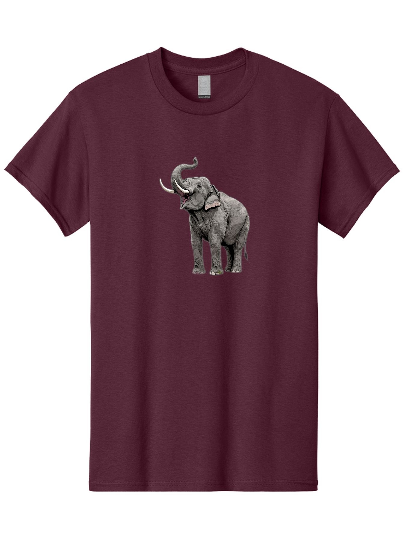 Elephant-1 Men'S Graphic Tee, 100% Cotton, Comfortable Casual Summer Wear, Machine Washable, Vintage Camera, Old Camera, Antique Camera, Black Camera, Classic Photography, Photography Equipment, Nostalgic Device, Film Camera, Camera Art Bah966