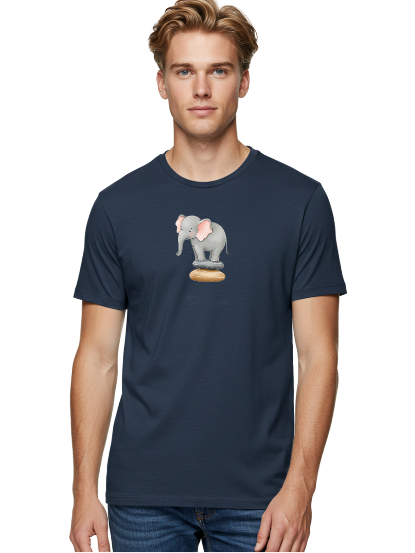 Elephant-On-Stones Men'S Graphic Tee, 100% Cotton, Comfortable Casual Summer Wear, Machine Washable, Vintage Camera, Old Camera, Antique Camera, Black Camera, Classic Photography, Photography Equipment, Nostalgic Device, Film Camera, Bah971