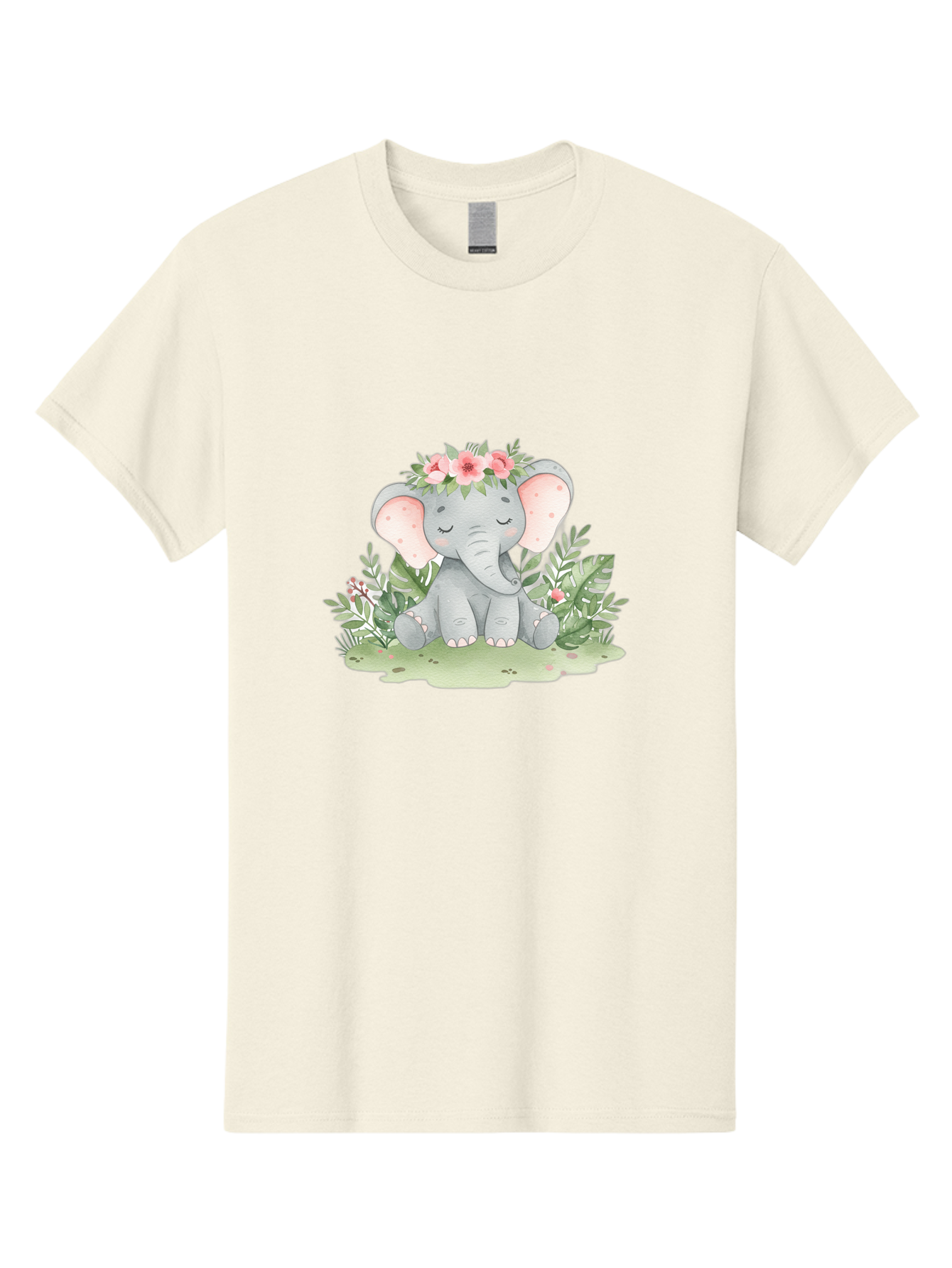 Elephant-With-Floral-Crown Men'S Graphic Tee, 100% Cotton, Comfortable Casual Summer Wear, Machine Washable, Vintage Camera, Old Camera, Antique Camera, Black Camera, Classic Photography, Photography Equipment, Nostalgic Device, Film Camera, Bah972