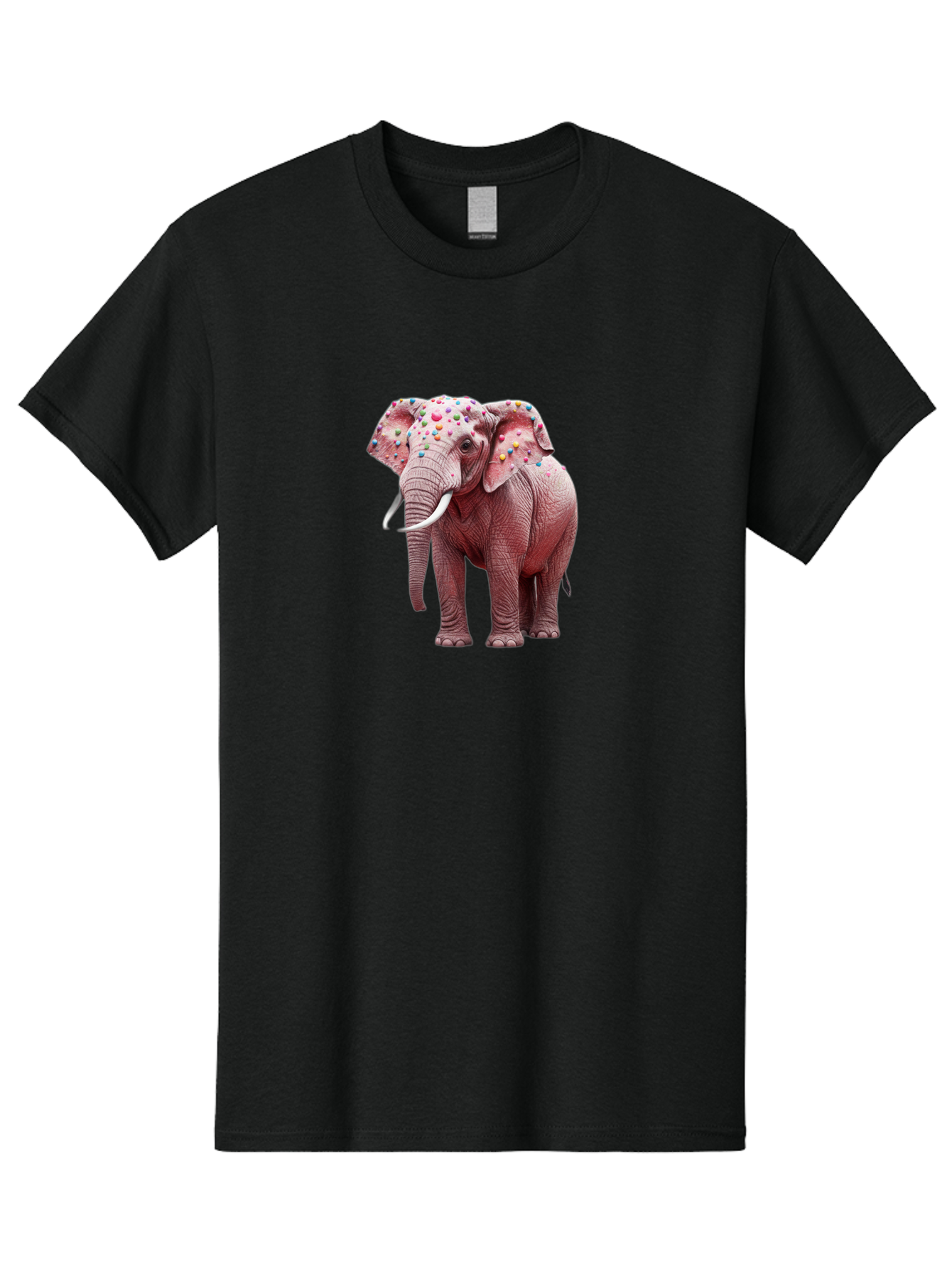 Elephant-With-Sprinkles Men'S Graphic Tee, 100% Cotton, Comfortable Casual Summer Wear, Machine Washable, Vintage Camera, Old Camera, Antique Camera, Black Camera, Classic Photography, Photography Equipment, Nostalgic Device, Film Camera, Bah975