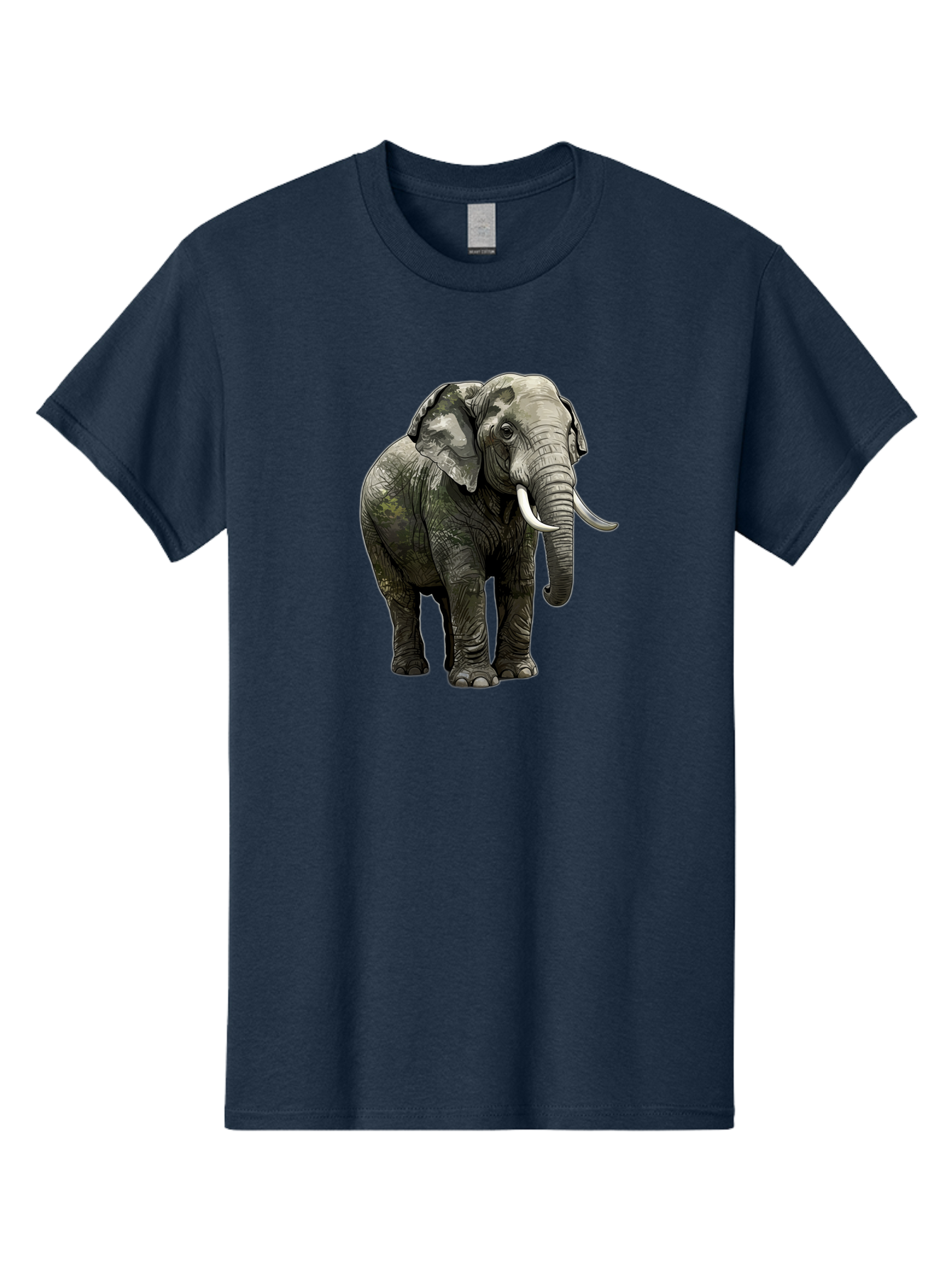 Elephant Men'S Graphic Tee, 100% Cotton, Comfortable Casual Summer Wear, Machine Washable, Vintage Camera, Old Camera, Antique Camera, Black Camera, Classic Photography, Photography Equipment, Nostalgic Device, Film Camera, Camera Art Bah976