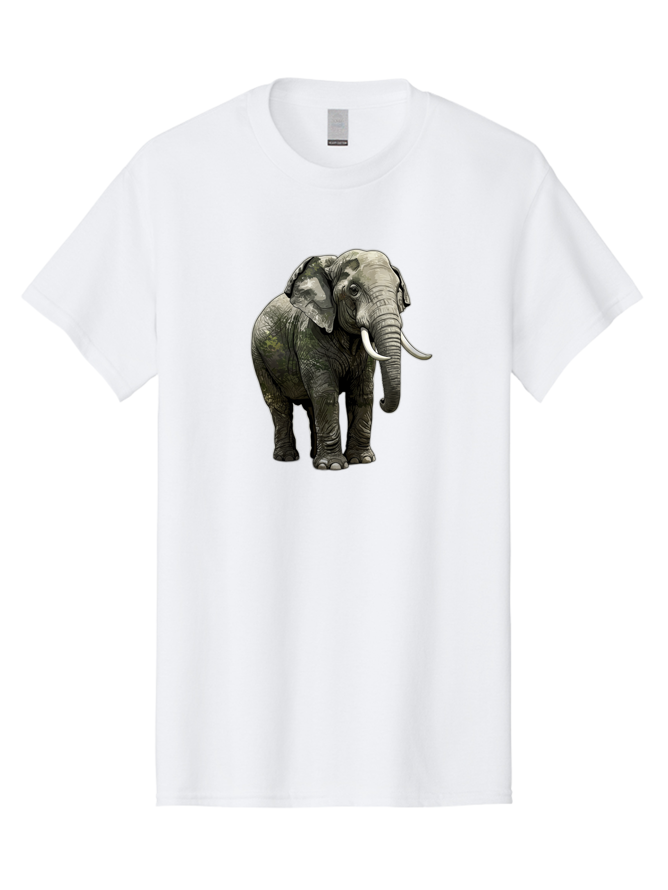 Elephant Men'S Graphic Tee, 100% Cotton, Comfortable Casual Summer Wear, Machine Washable, Vintage Camera, Old Camera, Antique Camera, Black Camera, Classic Photography, Photography Equipment, Nostalgic Device, Film Camera, Camera Art Bah976