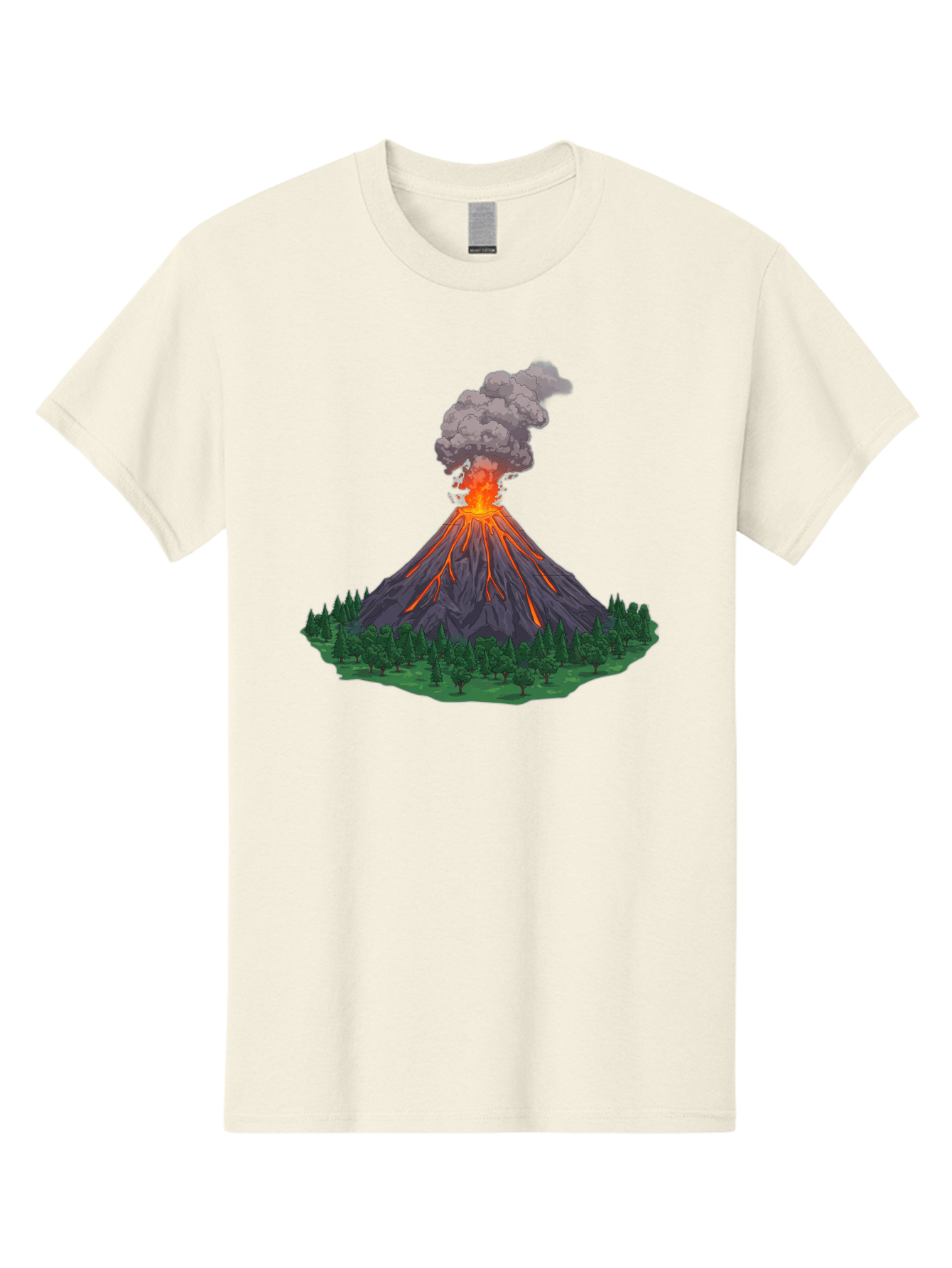 Erupting-Volcano-12 Men'S Graphic Tee, 100% Cotton, Comfortable Casual Summer Wear, Machine Washable, Vintage Camera, Old Camera, Antique Camera, Black Camera, Classic Photography, Photography Equipment, Nostalgic Device, Film Camera, Bah980