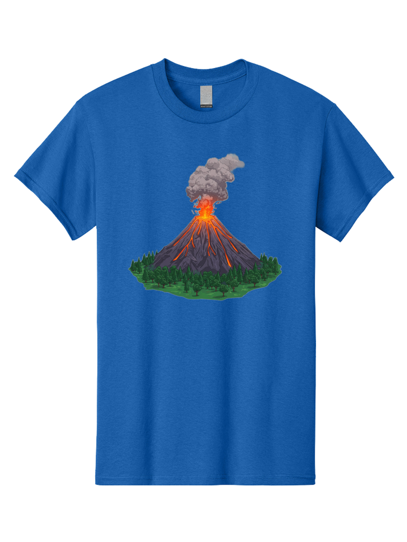 Erupting-Volcano-12 Men'S Graphic Tee, 100% Cotton, Comfortable Casual Summer Wear, Machine Washable, Vintage Camera, Old Camera, Antique Camera, Black Camera, Classic Photography, Photography Equipment, Nostalgic Device, Film Camera, Bah980